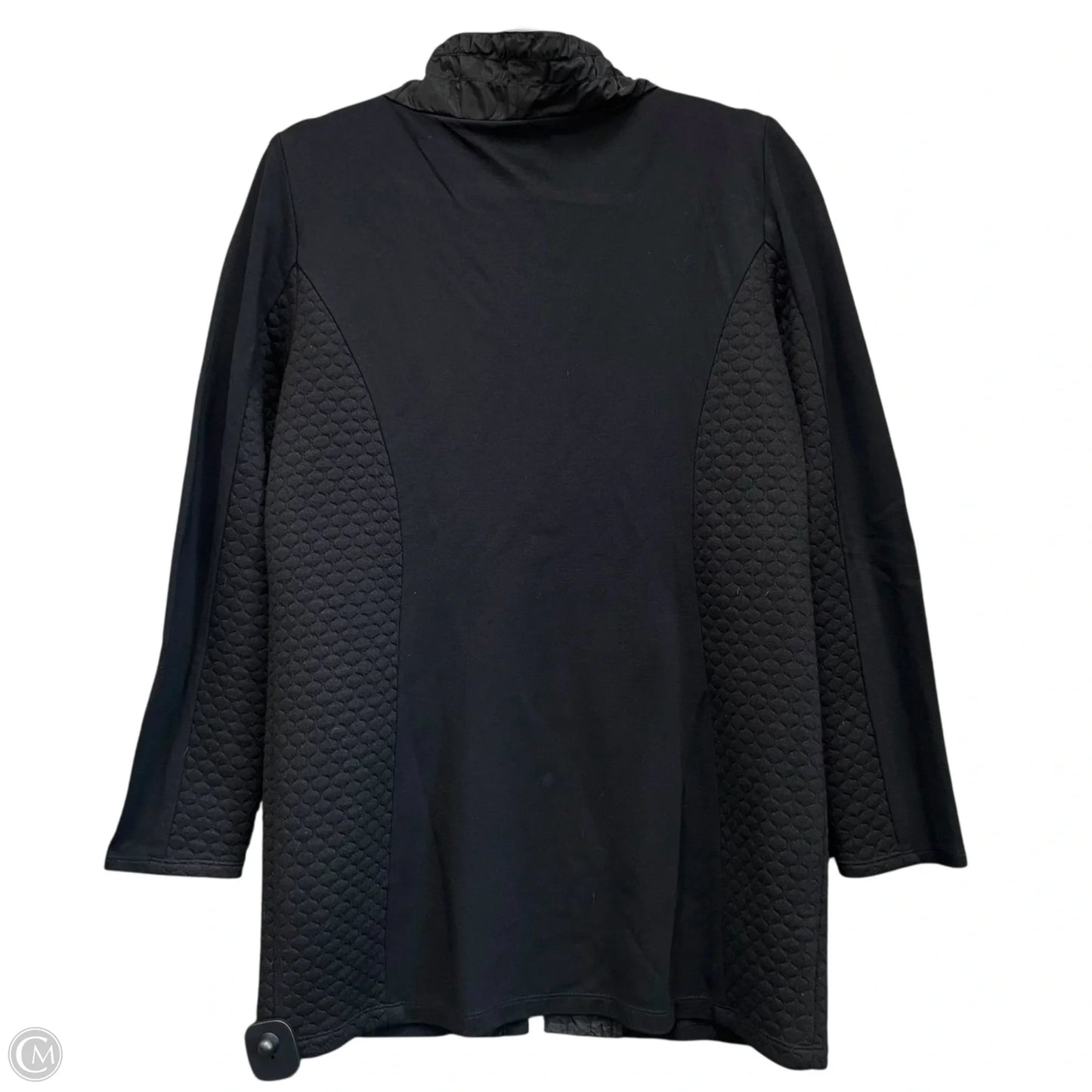 Athletic Jacket By Chicos In Black, Size: S