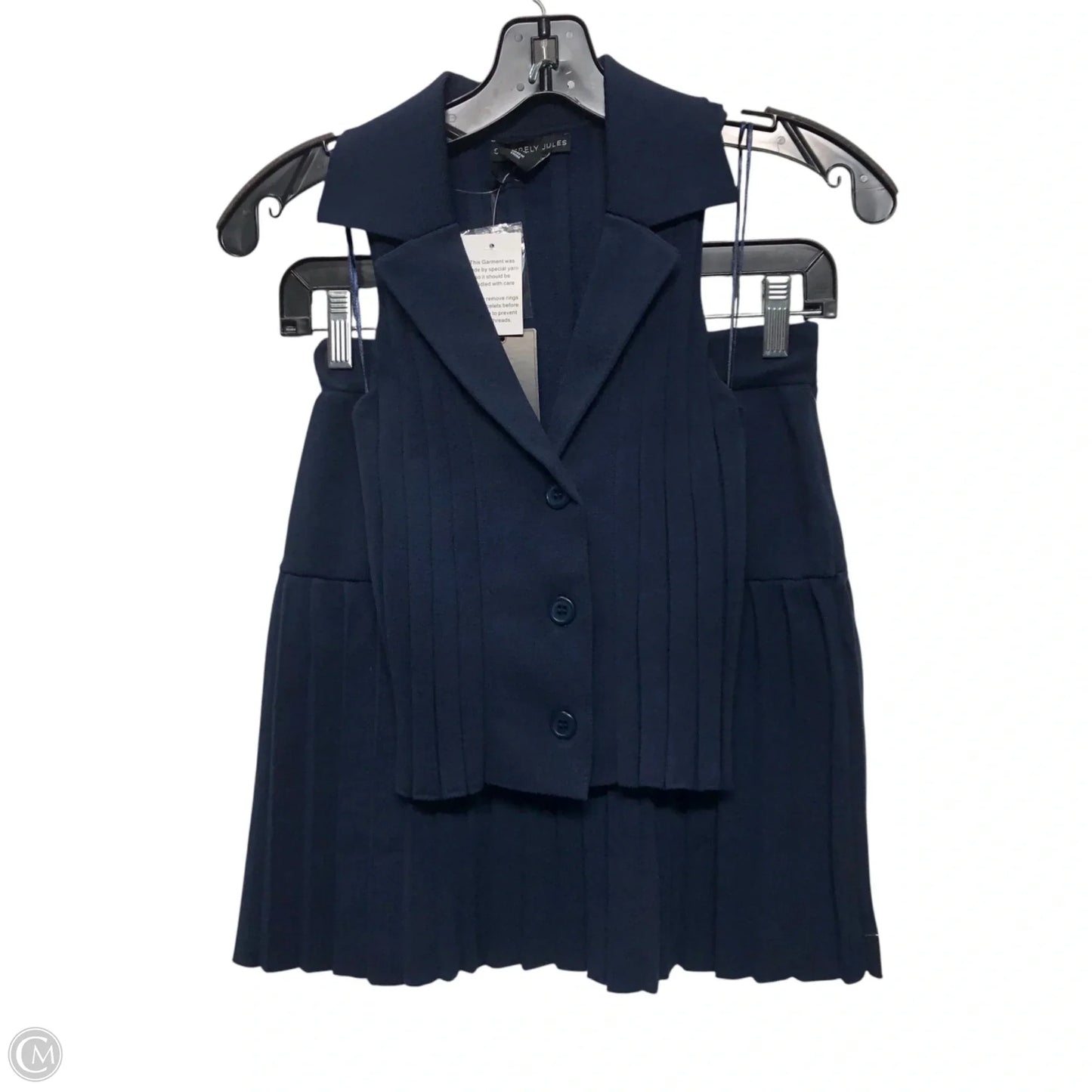 Skirt Set 2pc By Clothes Mentor In Blue, Size: Xs