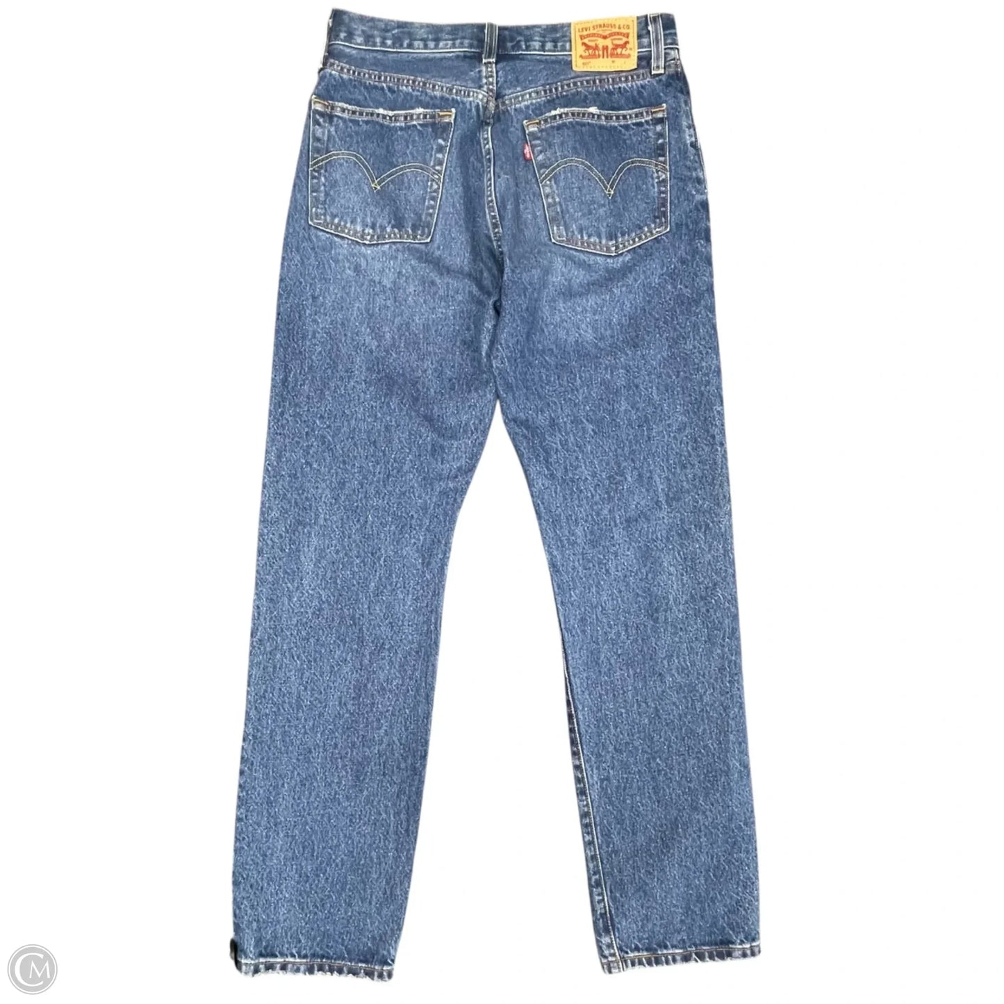 Jeans Straight By Levis In Blue, Size: 4