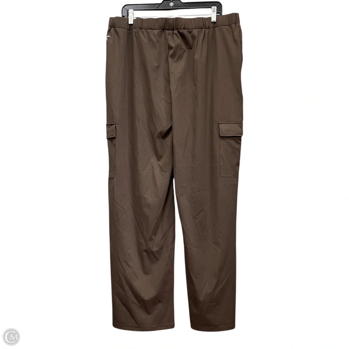 Athletic Pants By Clothes Mentor In Brown, Size: Xxl