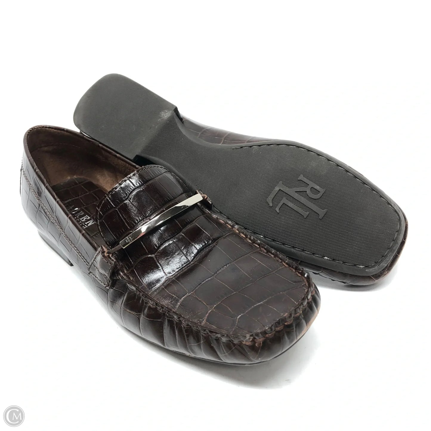 Shoes Flats By Lauren By Ralph Lauren In Brown, Size: 9