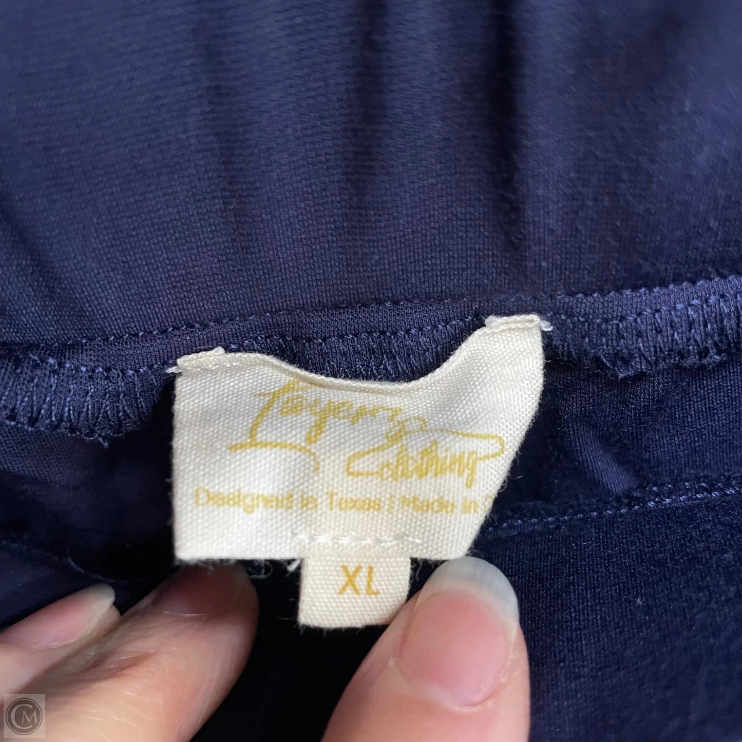 Pants Set 2pc By Clothes Mentor In Navy, Size: Xl