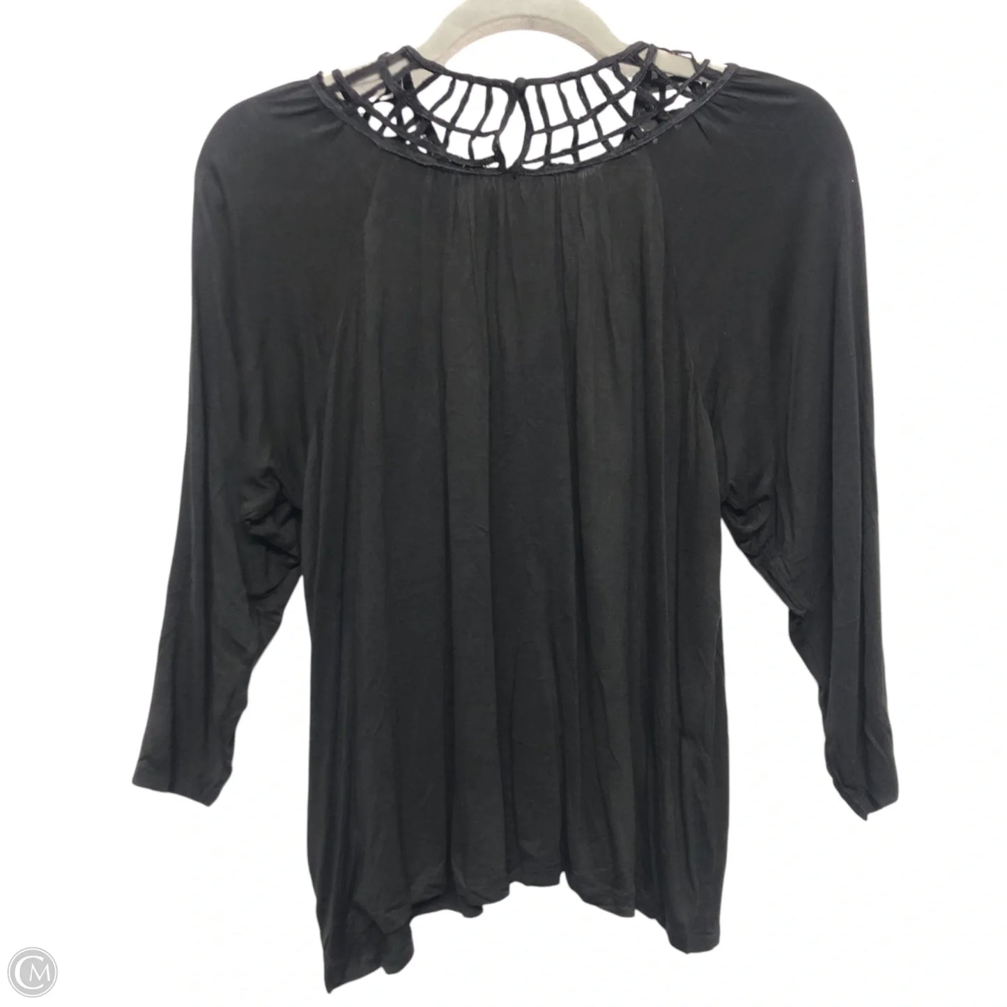 Top Long Sleeve By Anthropologie In Black, Size: Xs