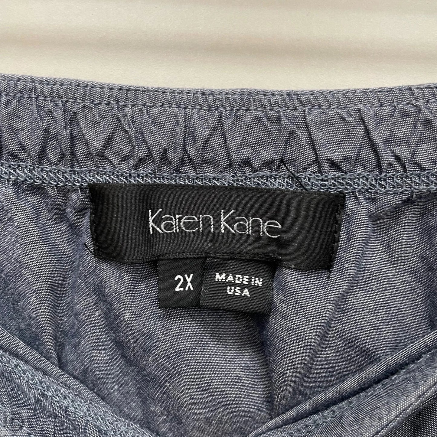 Skirt Maxi By Karen Kane In Blue, Size: 2x