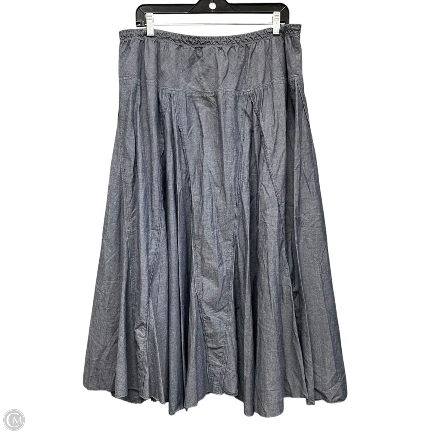 Skirt Maxi By Karen Kane In Blue, Size: 2x