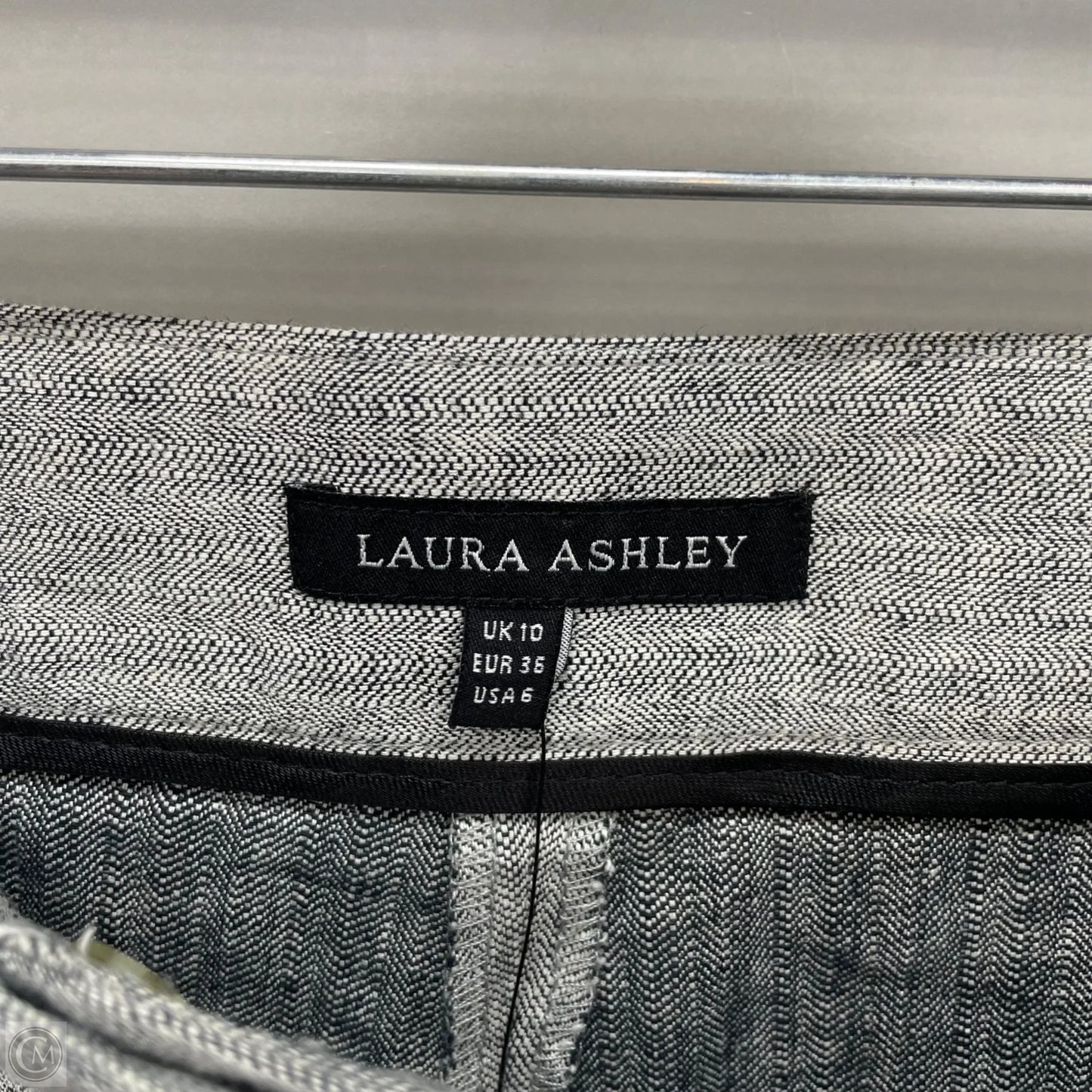 Pants Dress By Laura Ashley In Grey, Size: 6