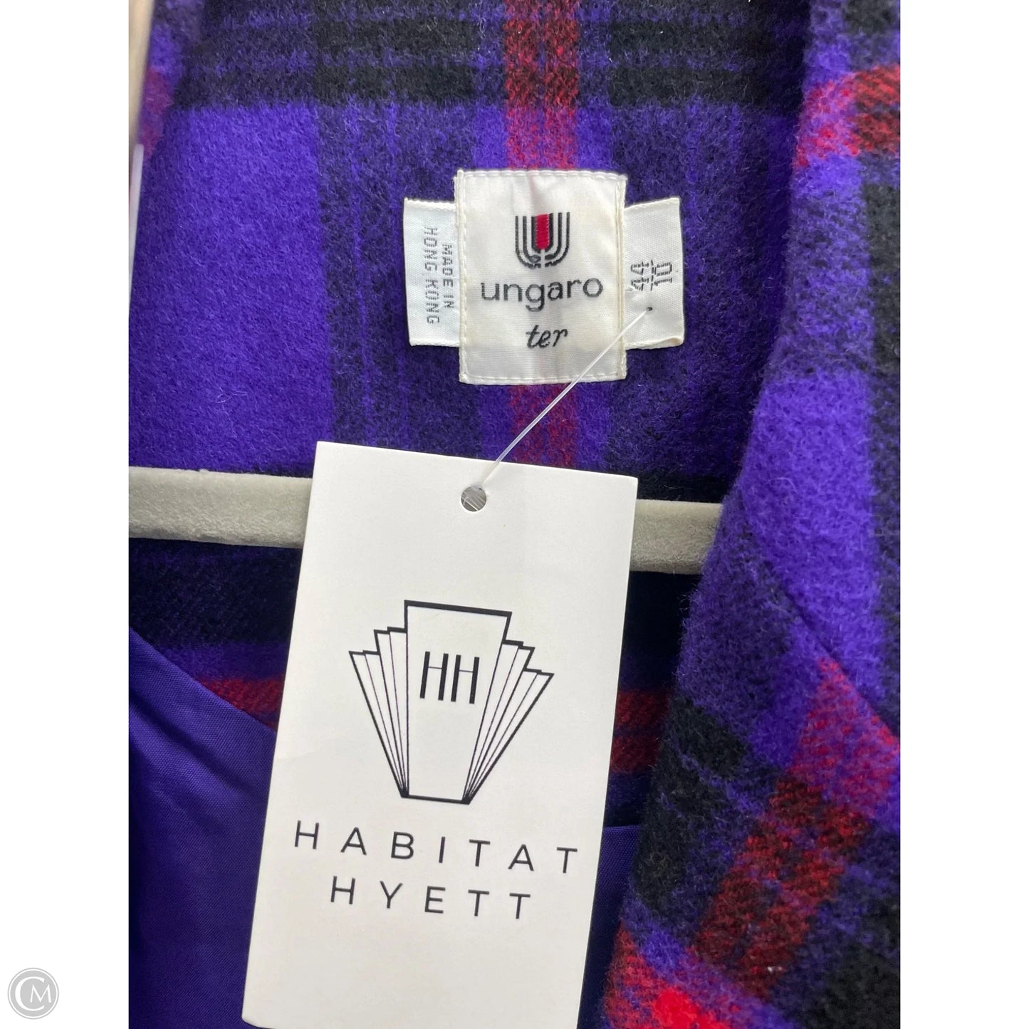 Blazer By Clothes Mentor In Purple, Size: M