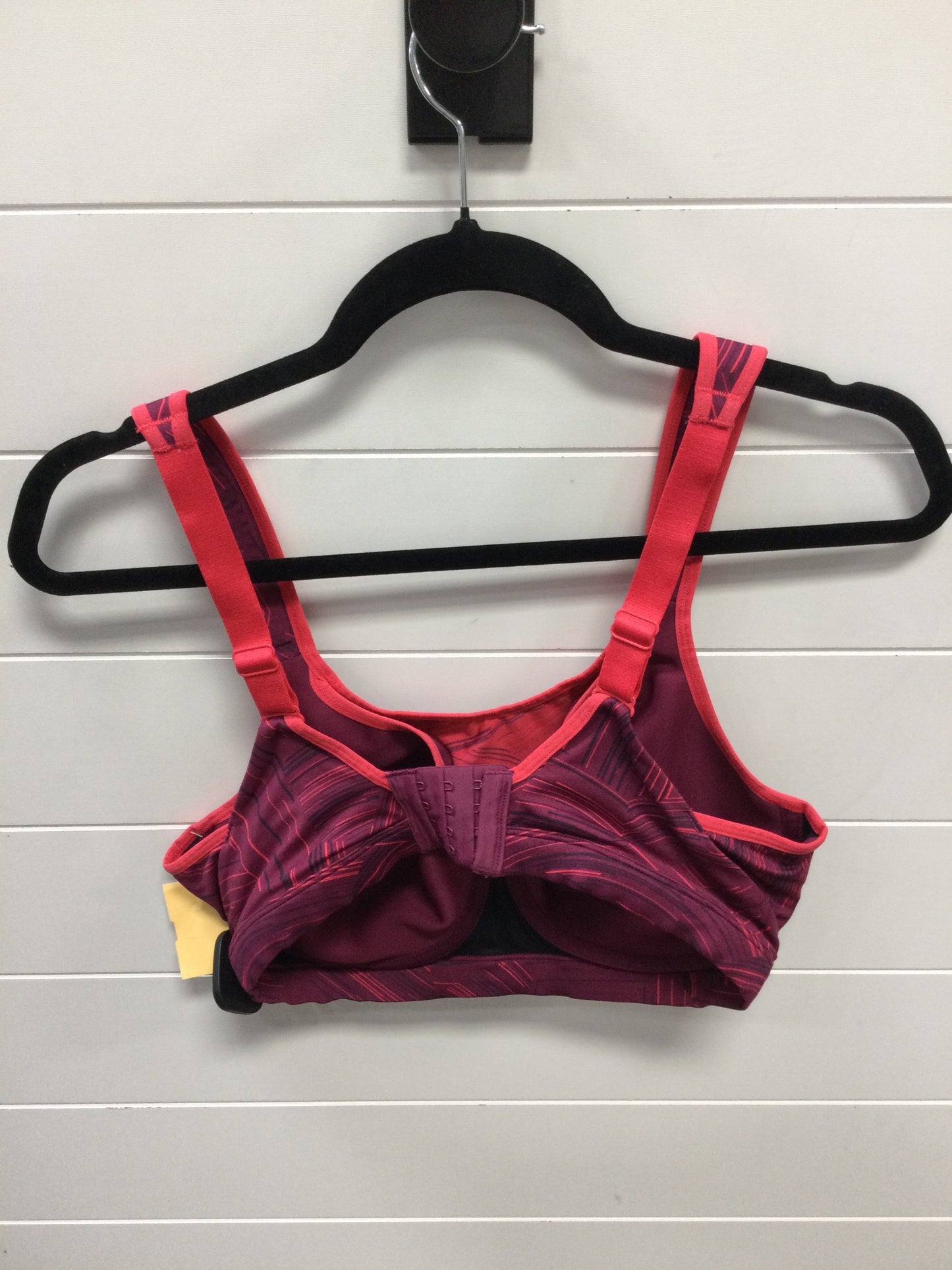 Athletic Bra By Brooks In Pink & Purple, Size:M