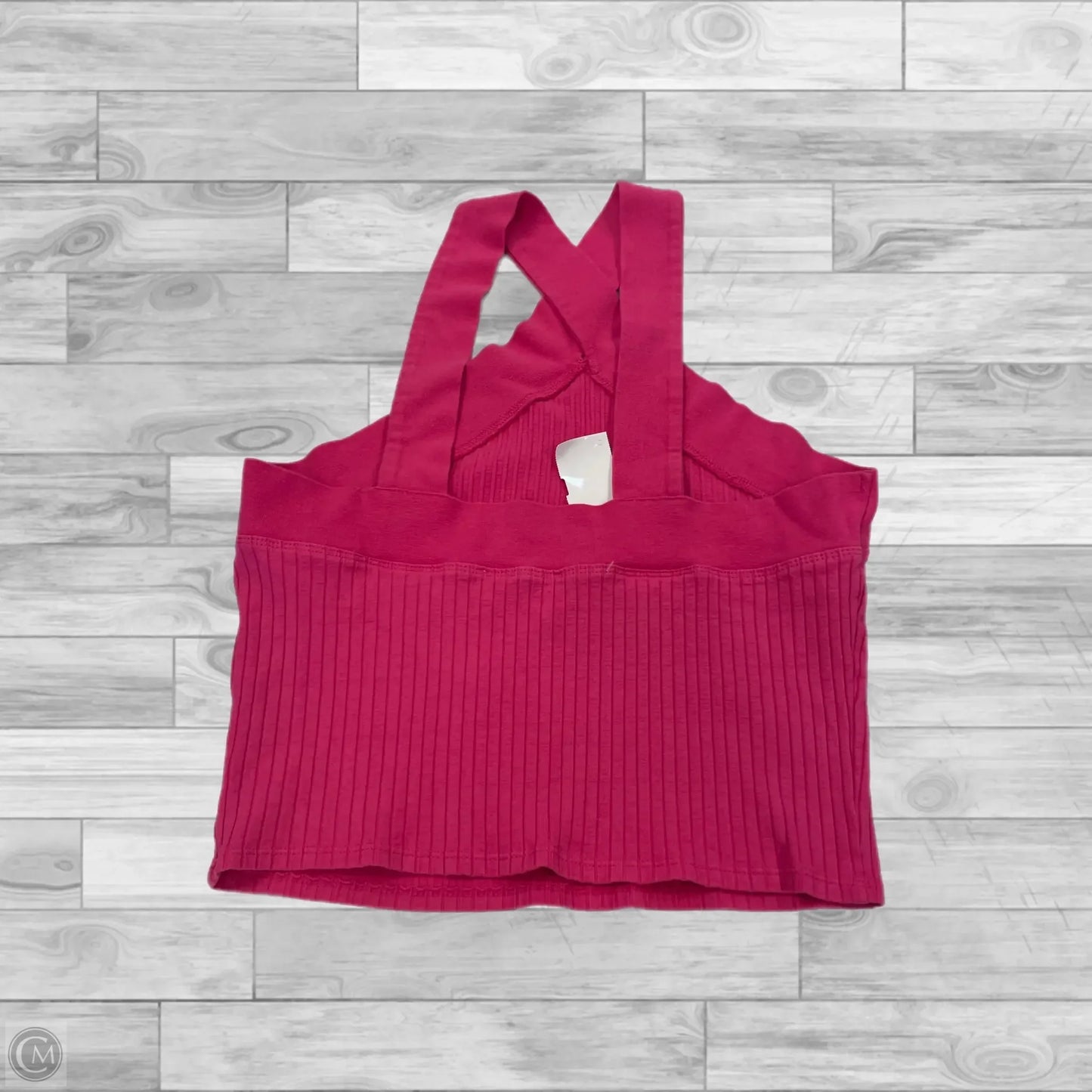 Top Sleeveless By Zara In Pink, Size: L