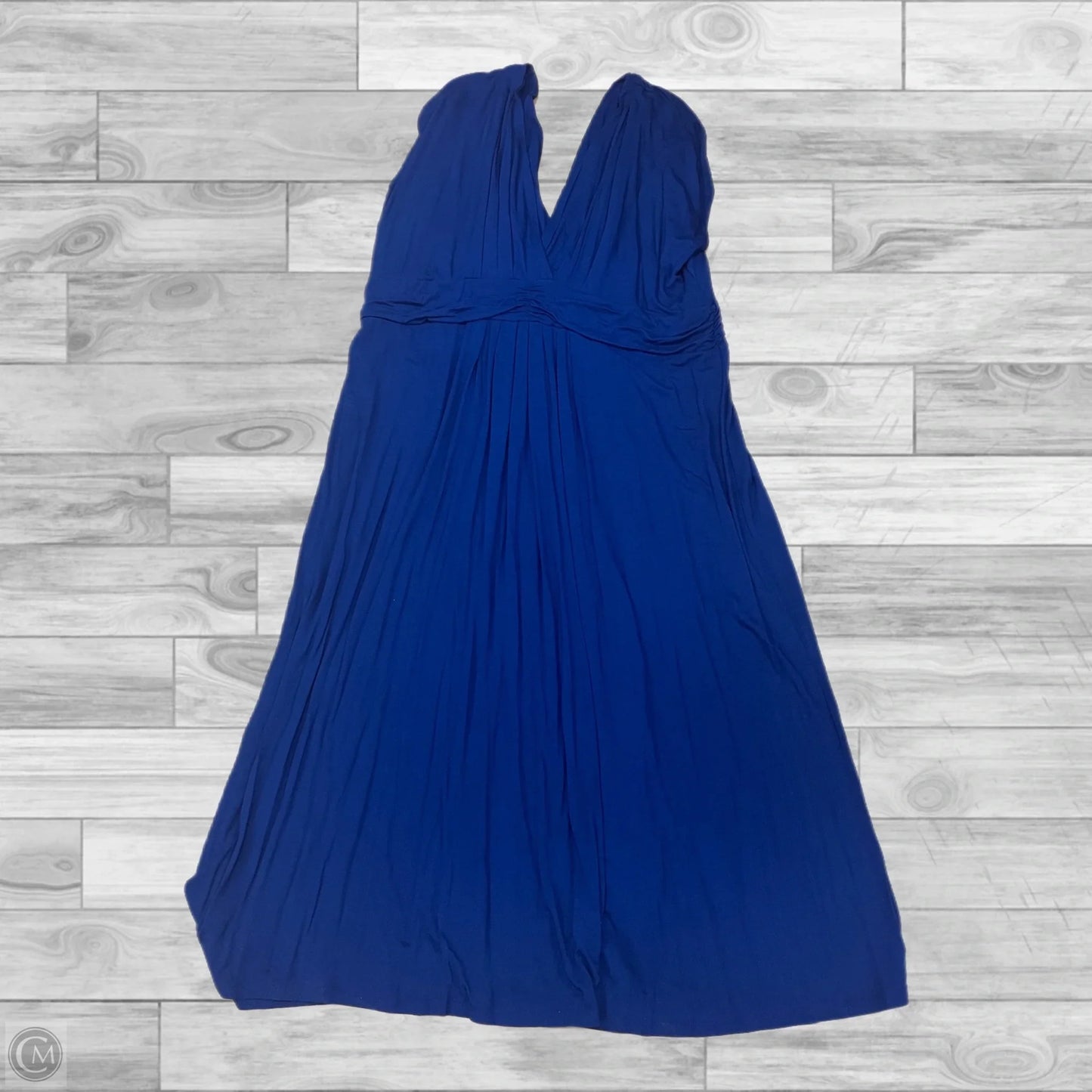 Dress Casual Maxi By Clothes Mentor In Navy, Size: 3x