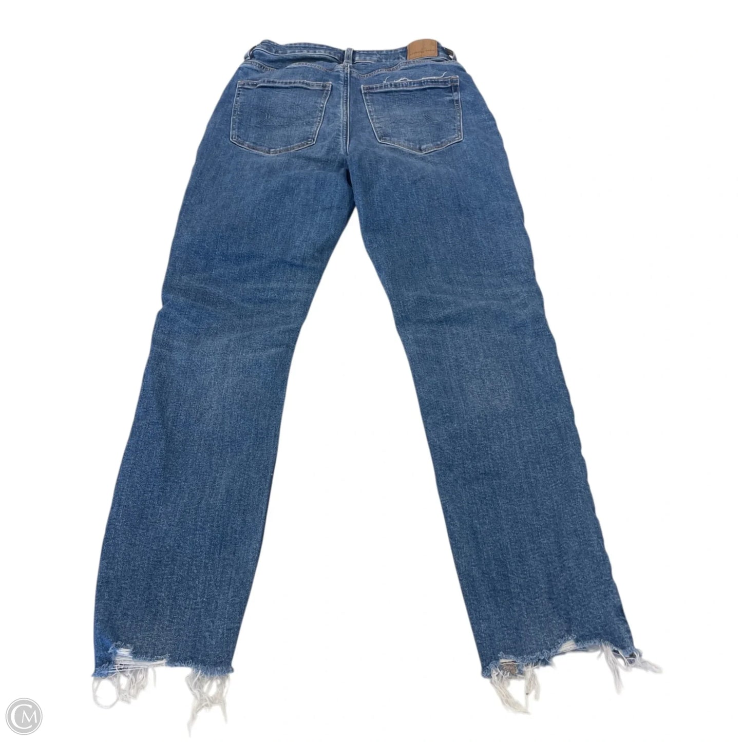 Jeans Skinny By American Eagle In Blue Denim, Size: 2
