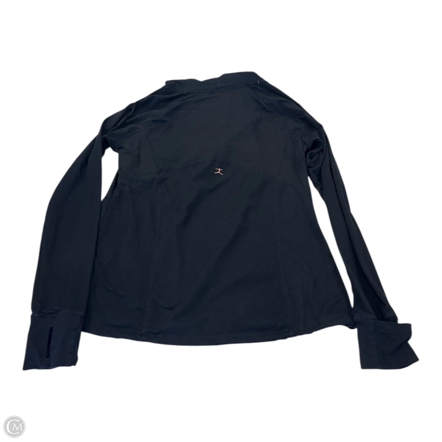Athletic Jacket By Danskin In Black, Size: S