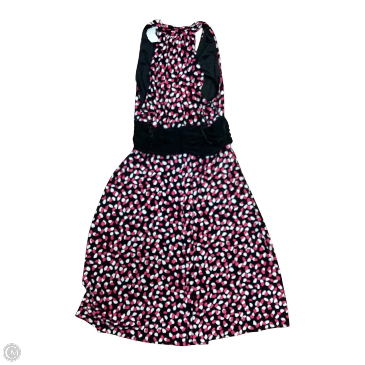 Dress Casual Short By Evan-picone In Pink & White, Size: 16