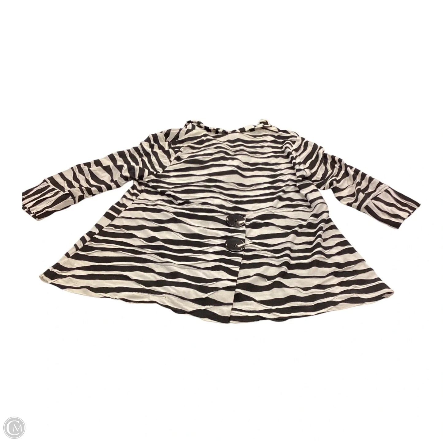 Jacket Other By Clothes Mentor In Black & White, Size: Xs