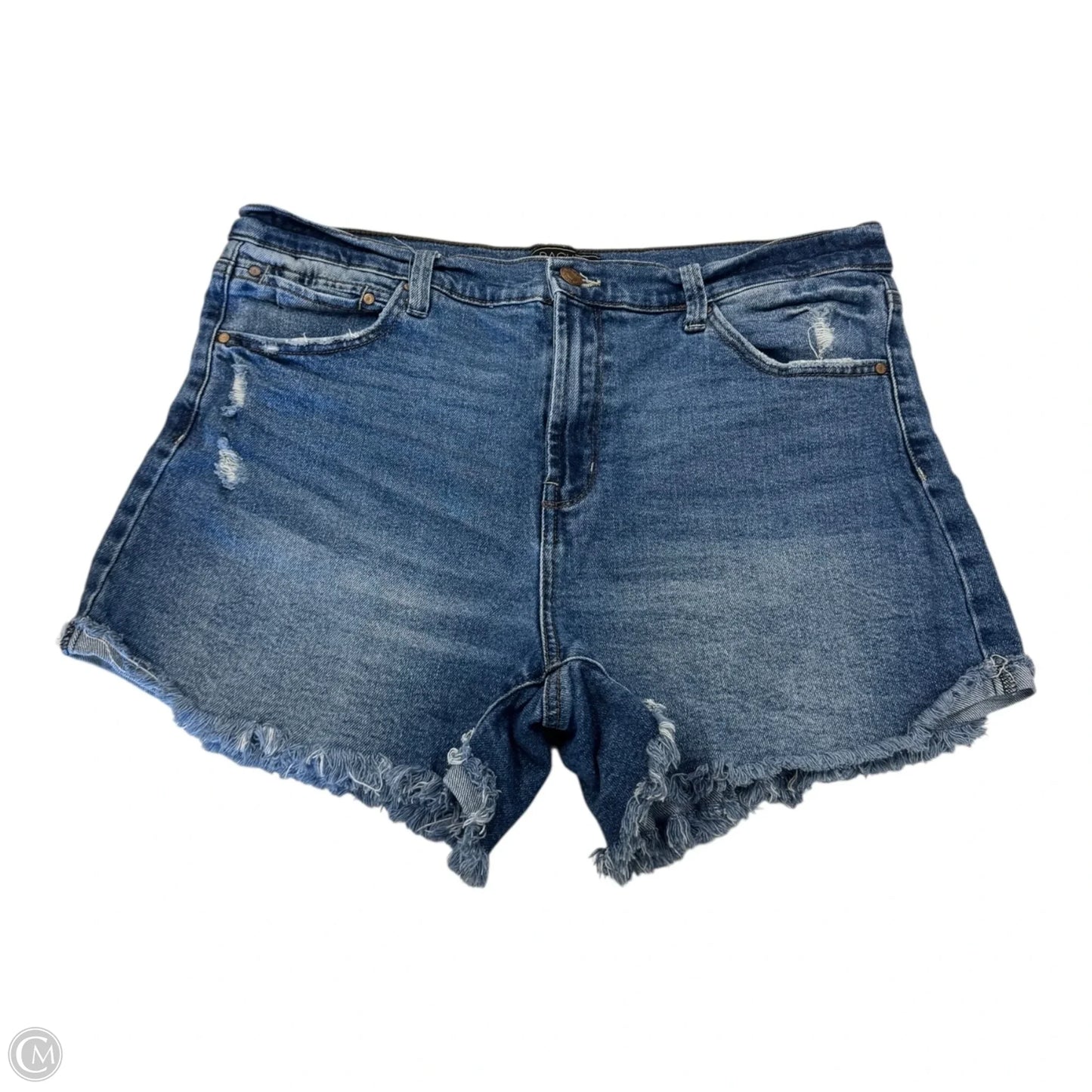 Shorts By Rachel Roy In Blue Denim, Size: 14