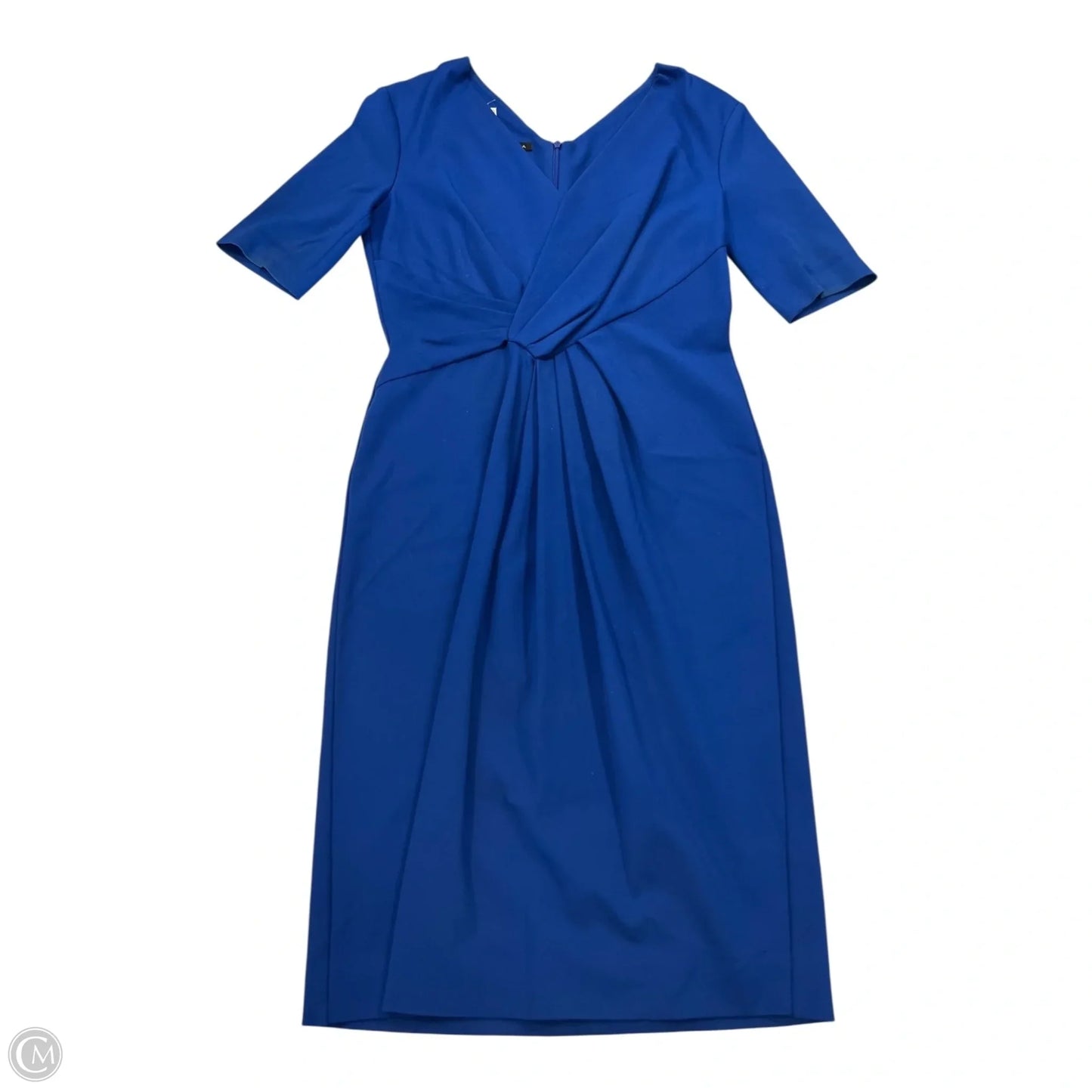 Dress Designer By Escada In Blue, Size: M