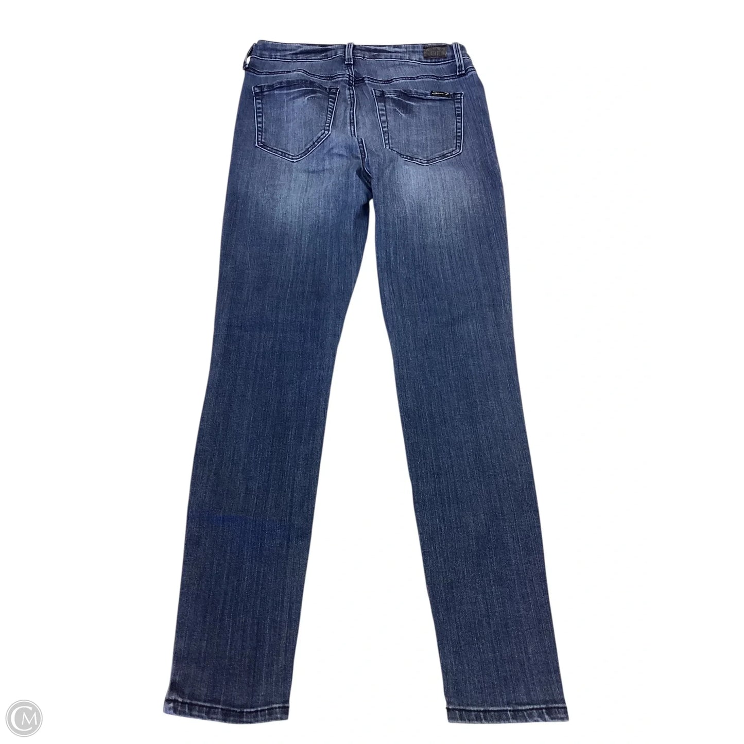 Jeans Skinny By Seven 7 In Blue Denim, Size: 6