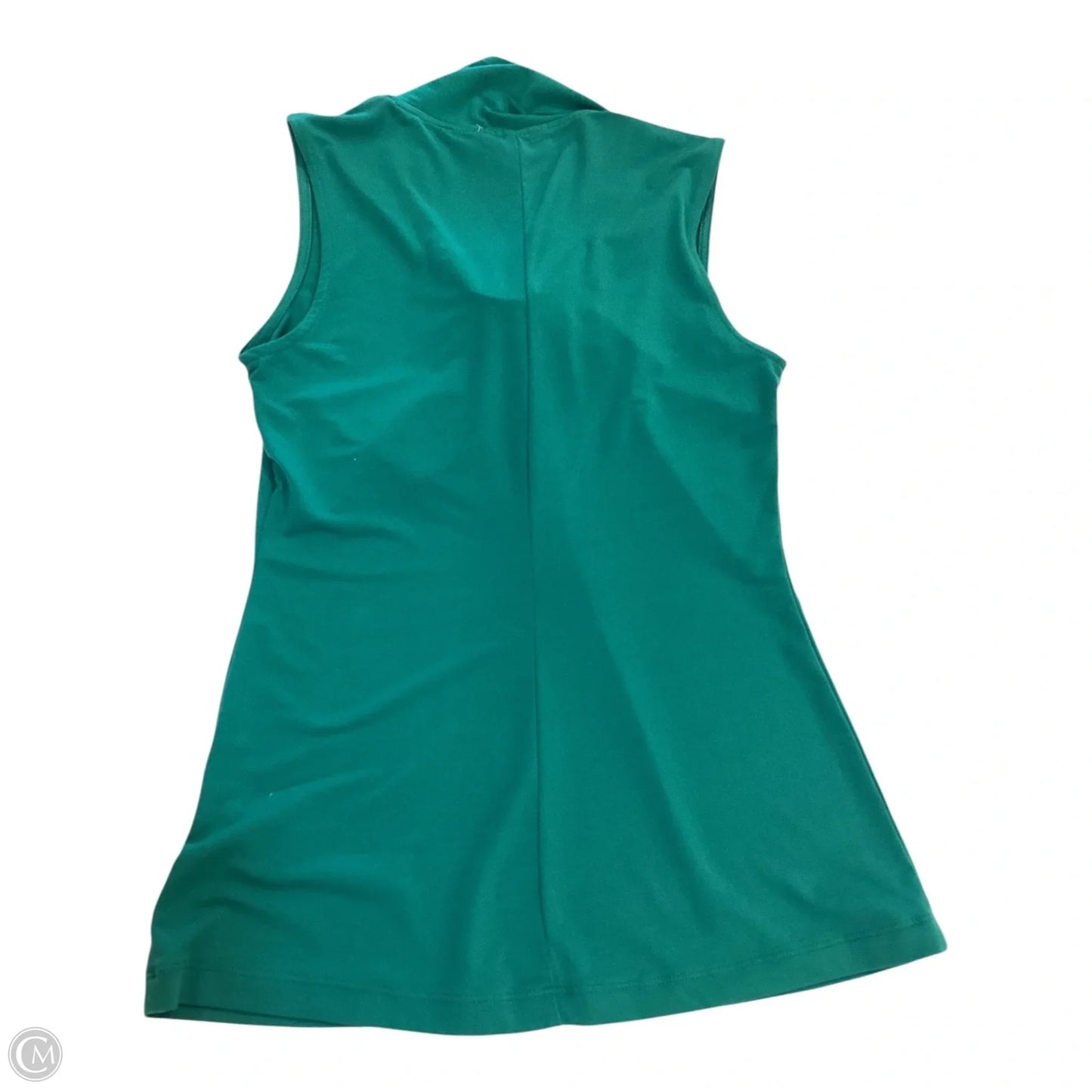 Top Sleeveless By Banana Republic In Green, Size: S