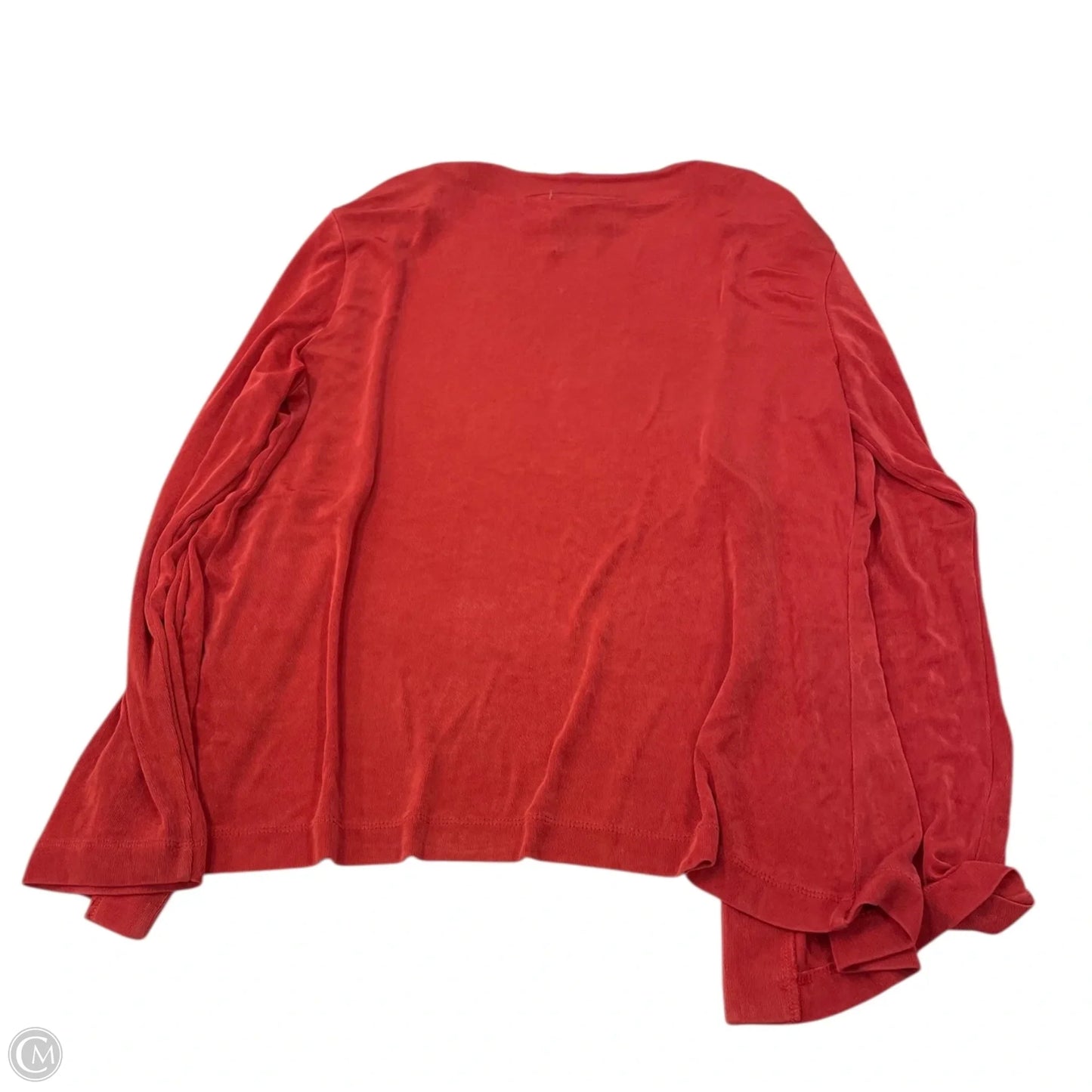 Cardigan By Chicos In Orange, Size: L