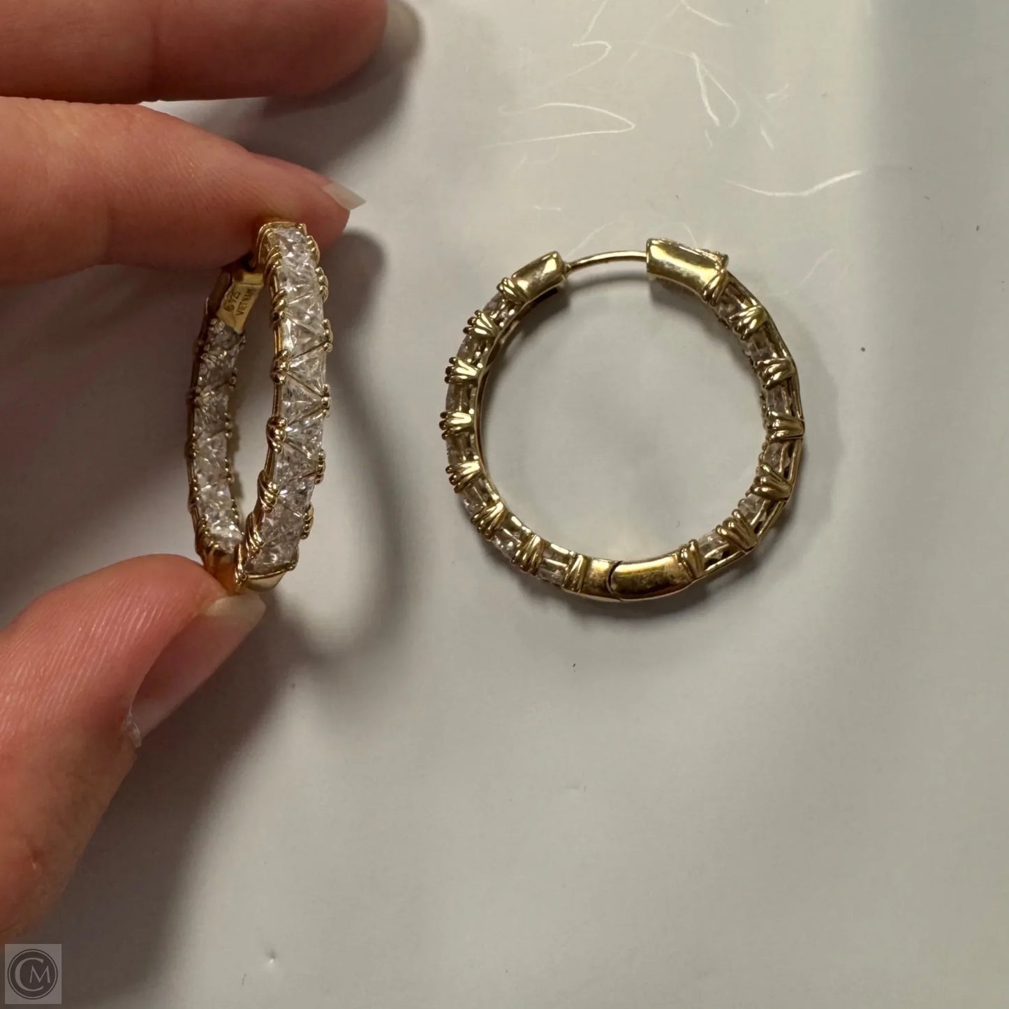 Earrings Hoop By Cmb