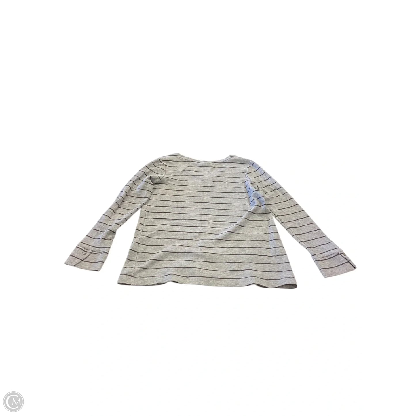Top Long Sleeve By J. Jill In Grey, Size: Xs