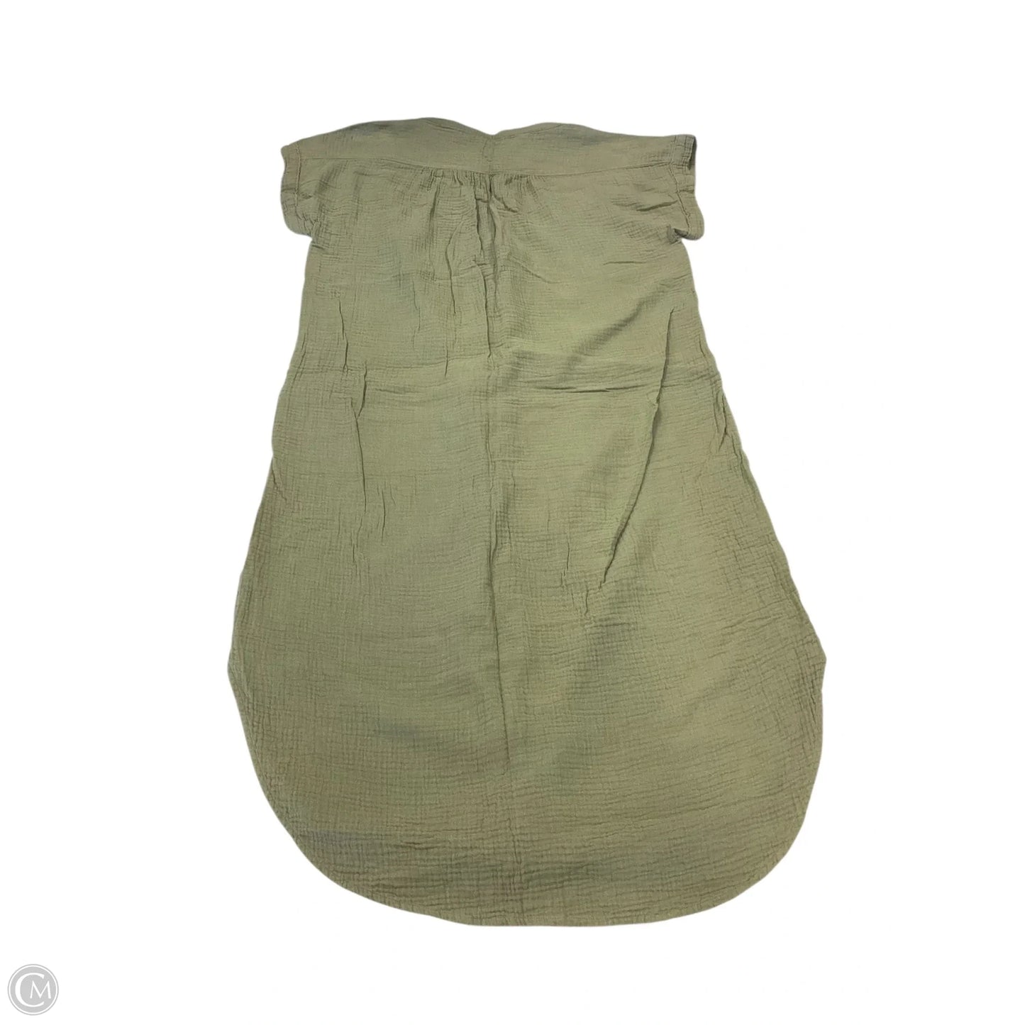 Dress Casual Midi By Gap In Green, Size: M