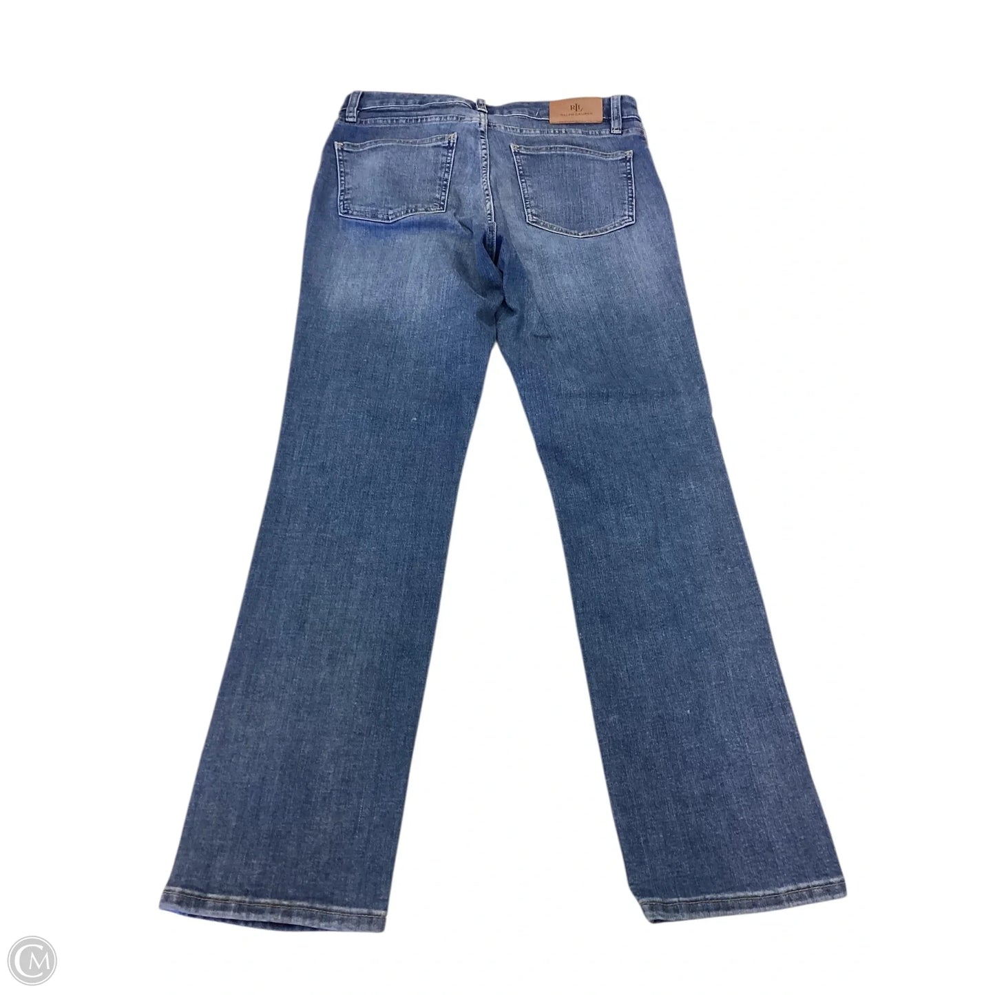 Jeans Skinny By Ralph Lauren In Blue Denim, Size: 8