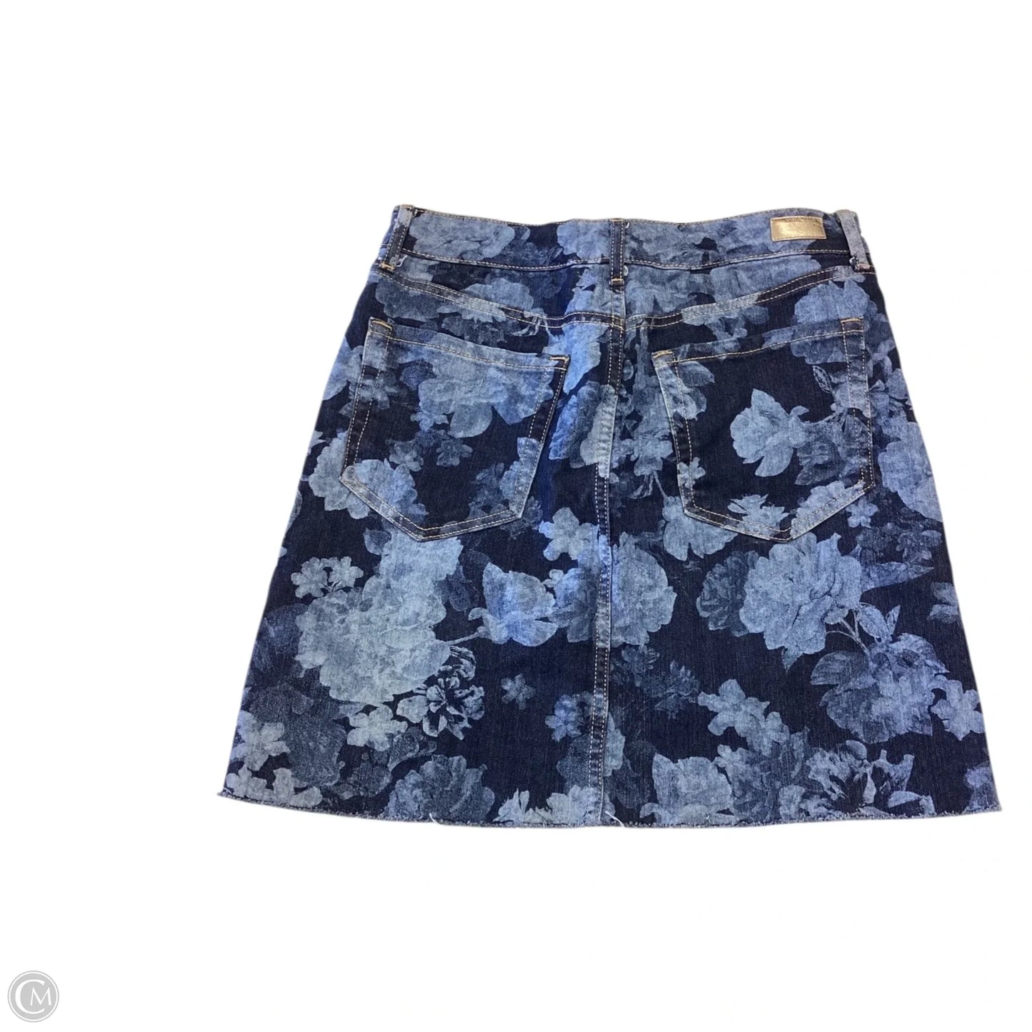 Skirt Mini & Short By Anne Klein In Blue Denim, Size: 6