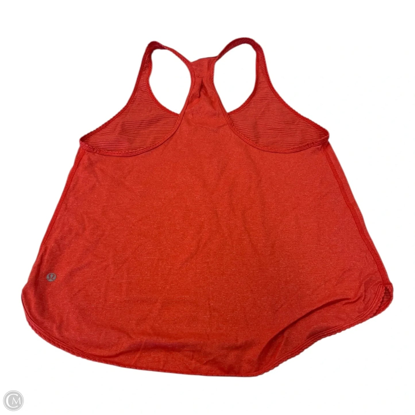 Athletic Tank Top By Lululemon In Orange, Size: S