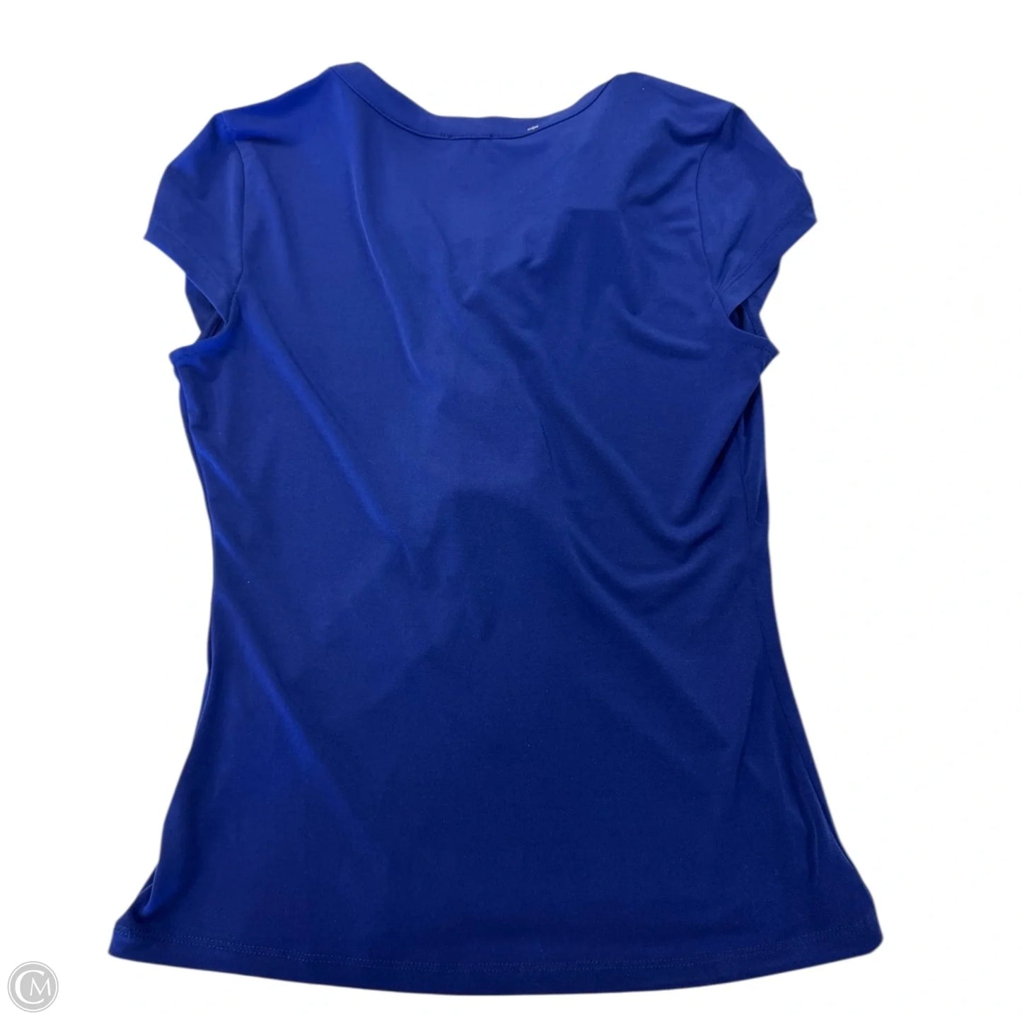Top Short Sleeve By Inc In Blue, Size: Xs