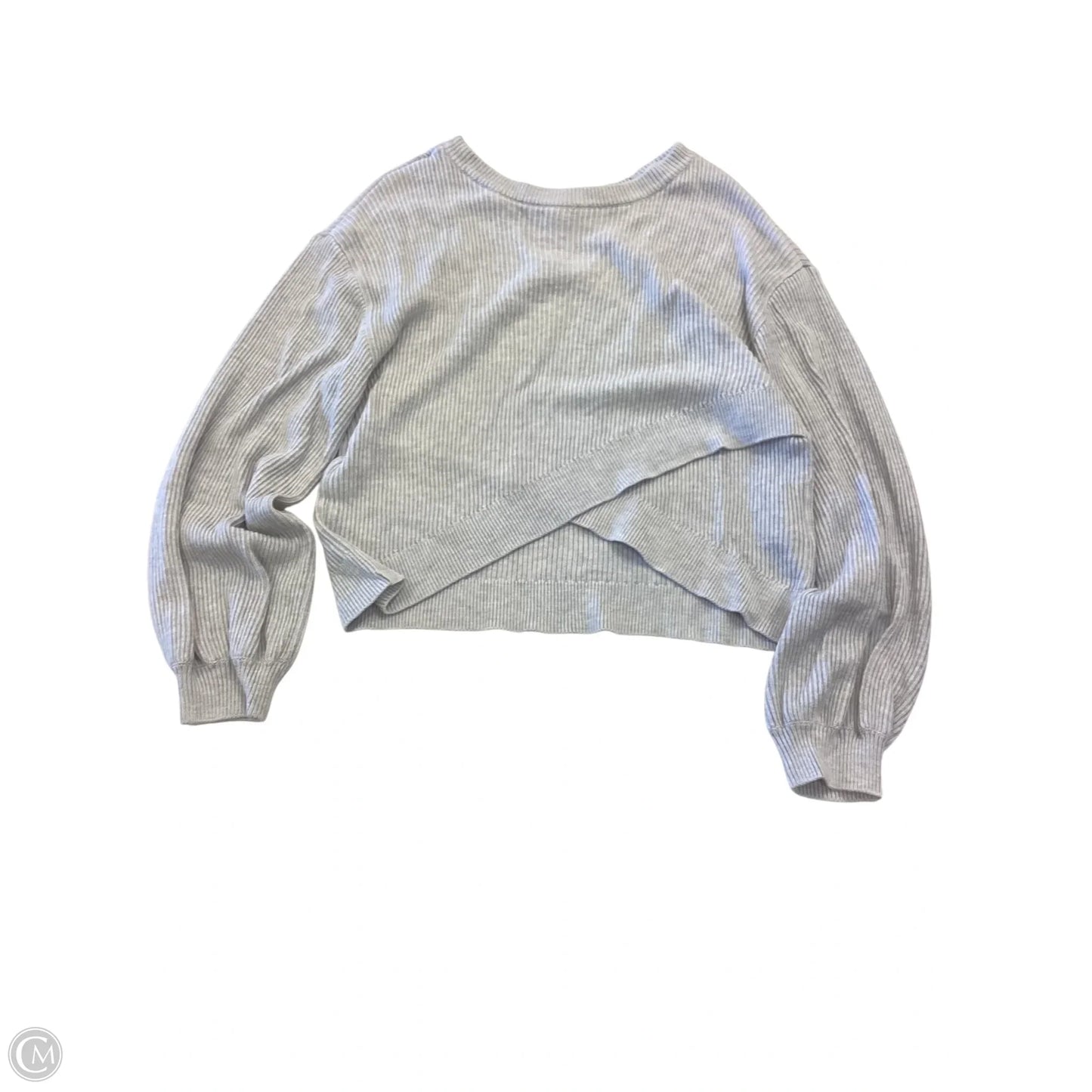 Sweater By Lululemon In Grey, Size: 12