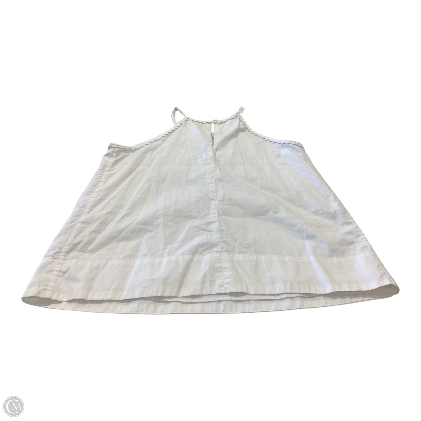 Top Sleeveless Designer By Lilly Pulitzer In White, Size: 4