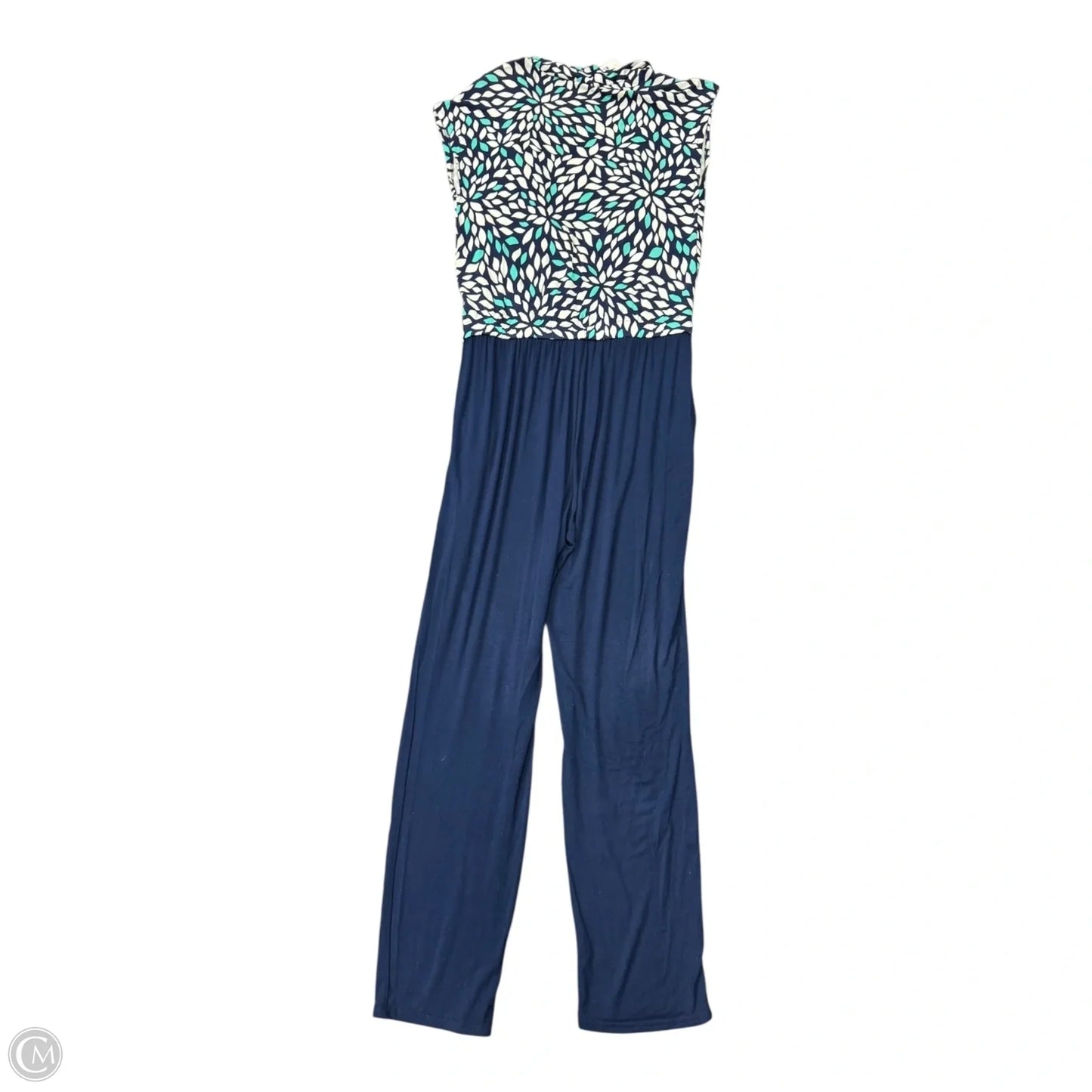 Jumpsuit By Cmc In Blue White, Size: M