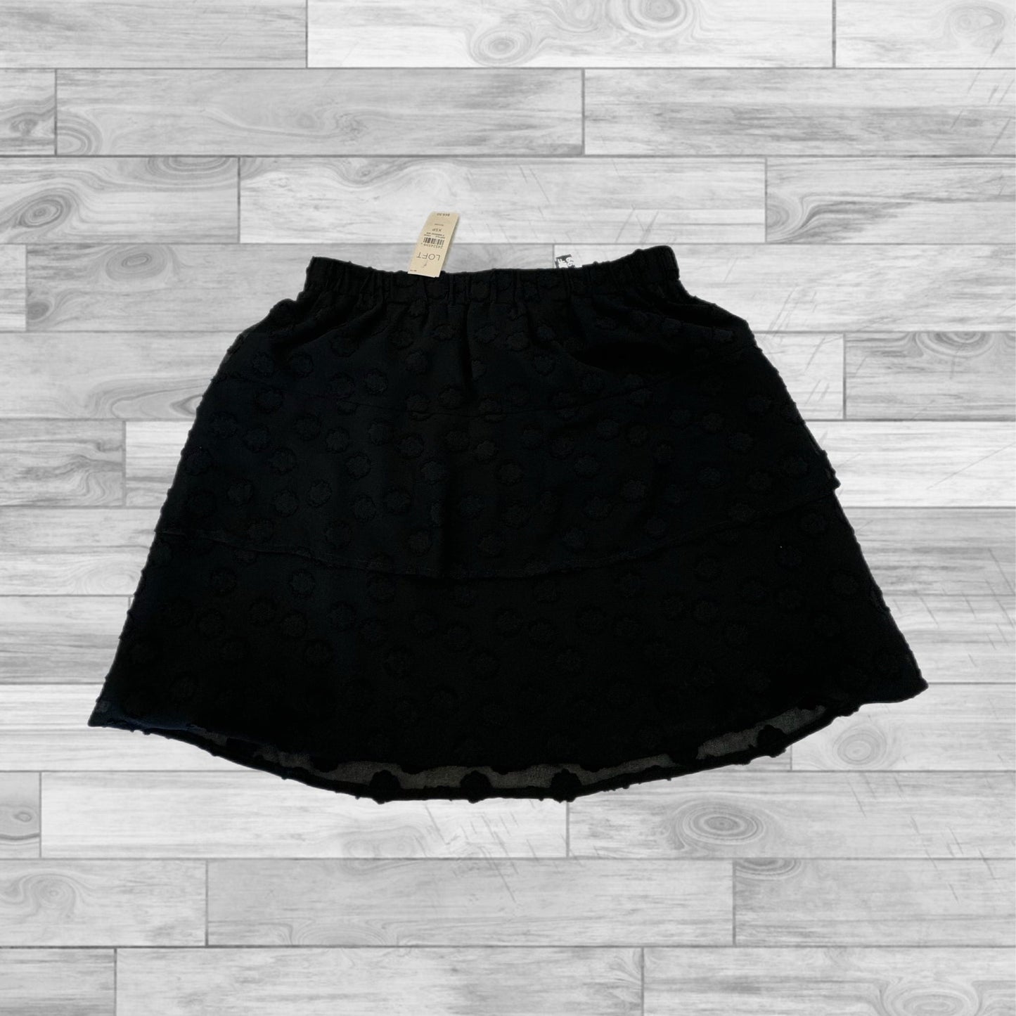 Black Skirt Mini & Short Loft, Size Petite Xs