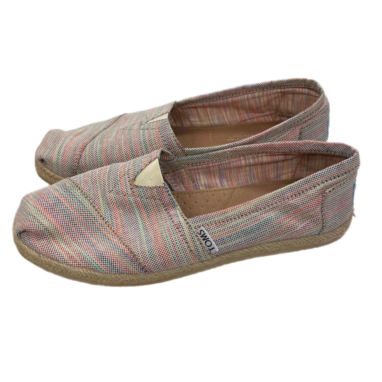 Shoes Flats Espadrille By Toms Size: 6.5