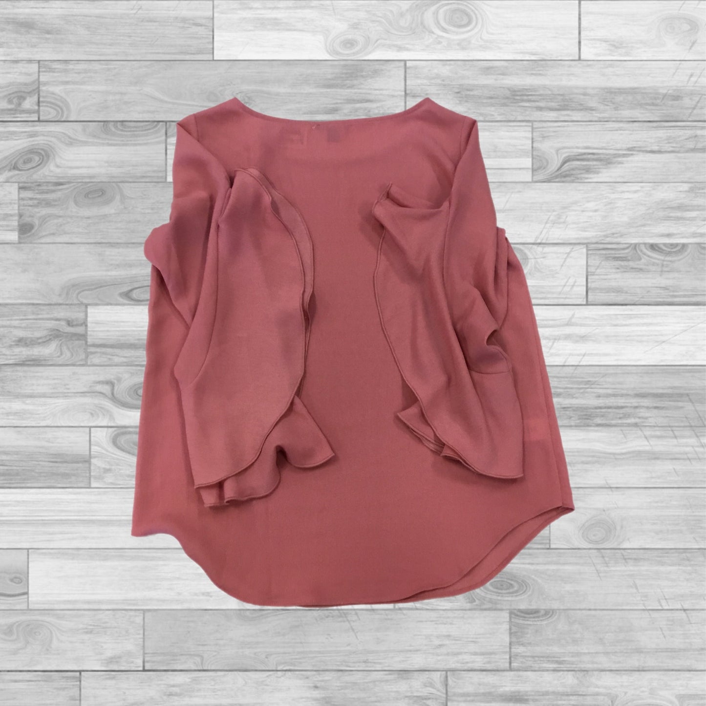 Top Long Sleeve By Ann Taylor In Pink, Size: Petite Xs