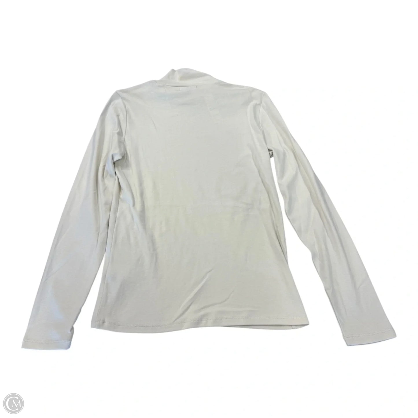 Top Long Sleeve By J. Crew In White, Size: L