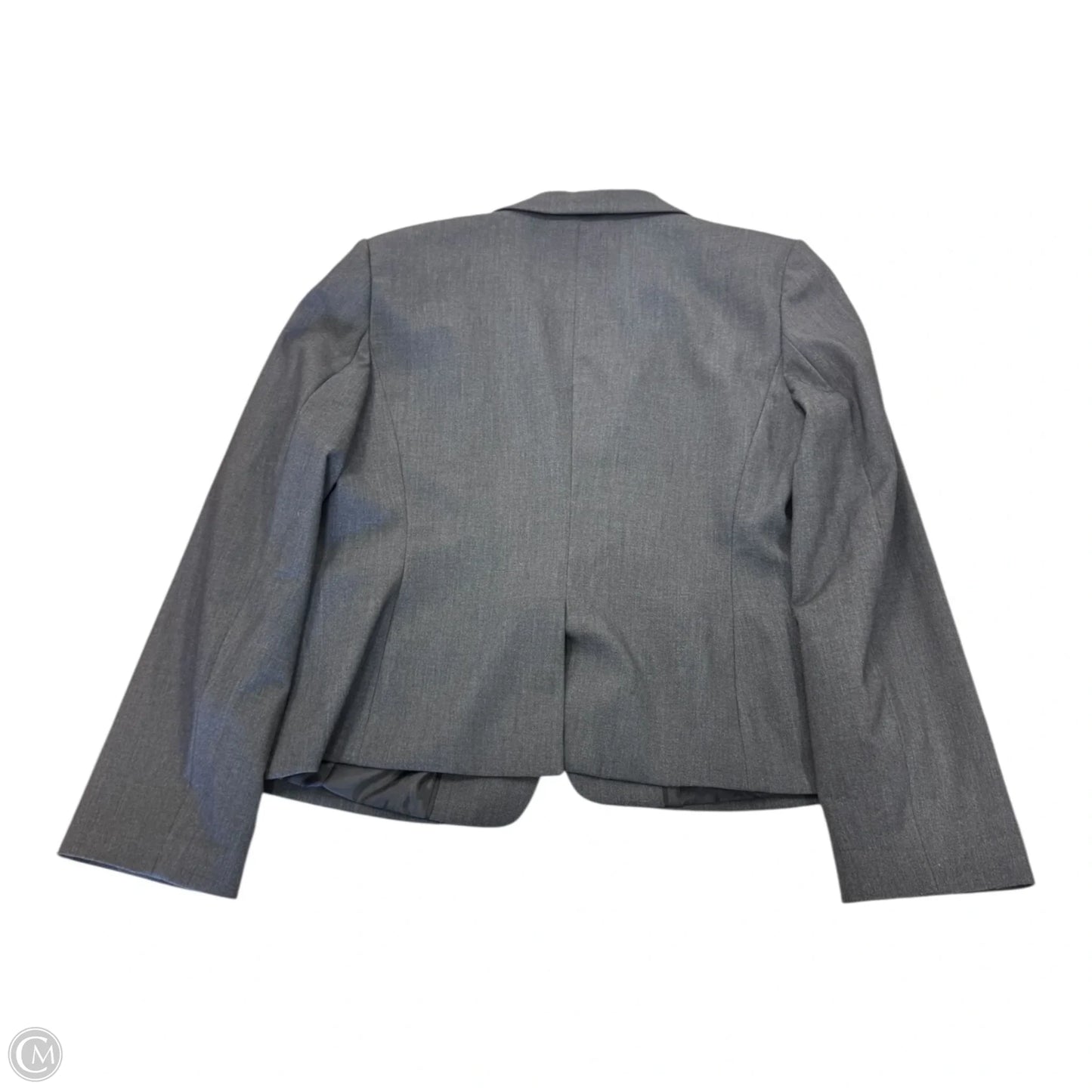 Blazer By Calvin Klein In Grey, Size: 14
