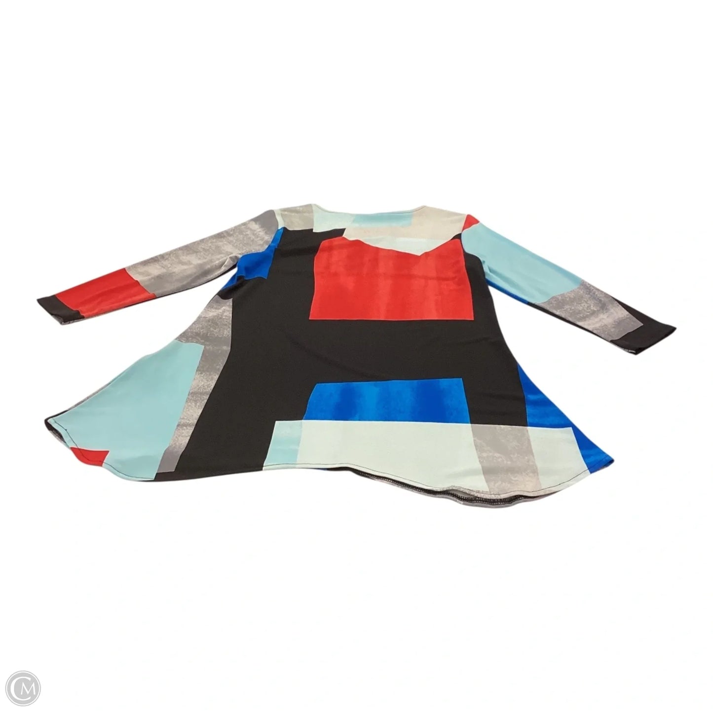Top Long Sleeve By Alfani In Multi-colored, Size: Sp