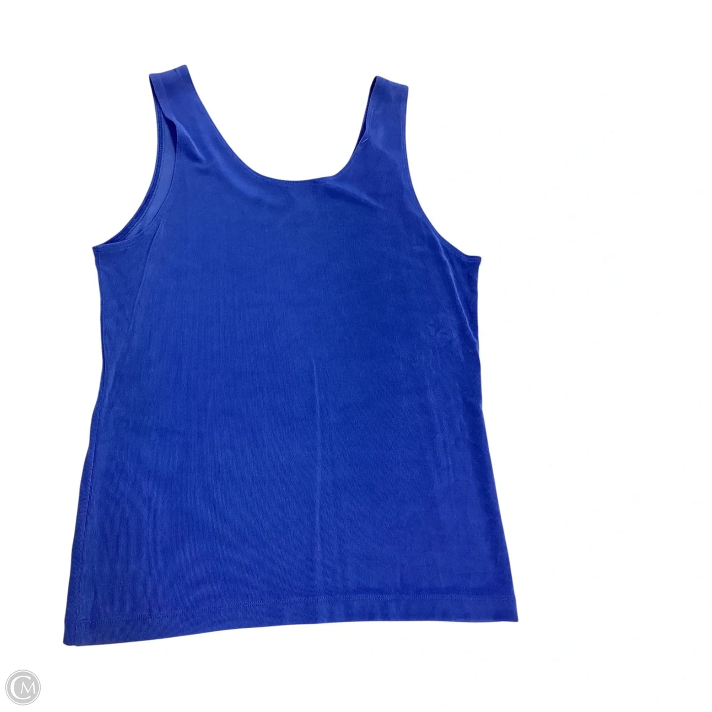 Top Sleeveless By Chicos In Blue, Size: L