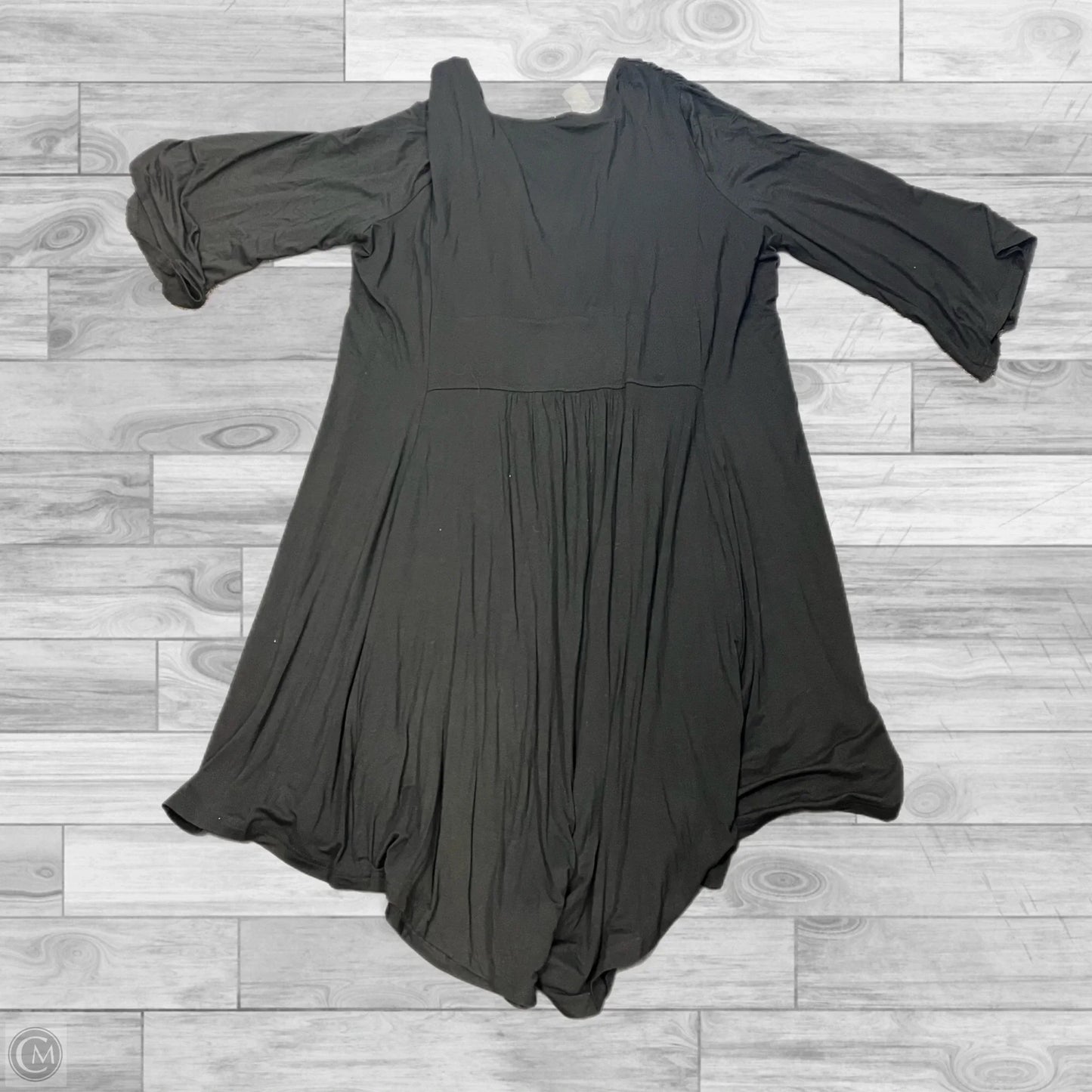 Dress Casual Short By Liz Lange In Black, Size: 3x