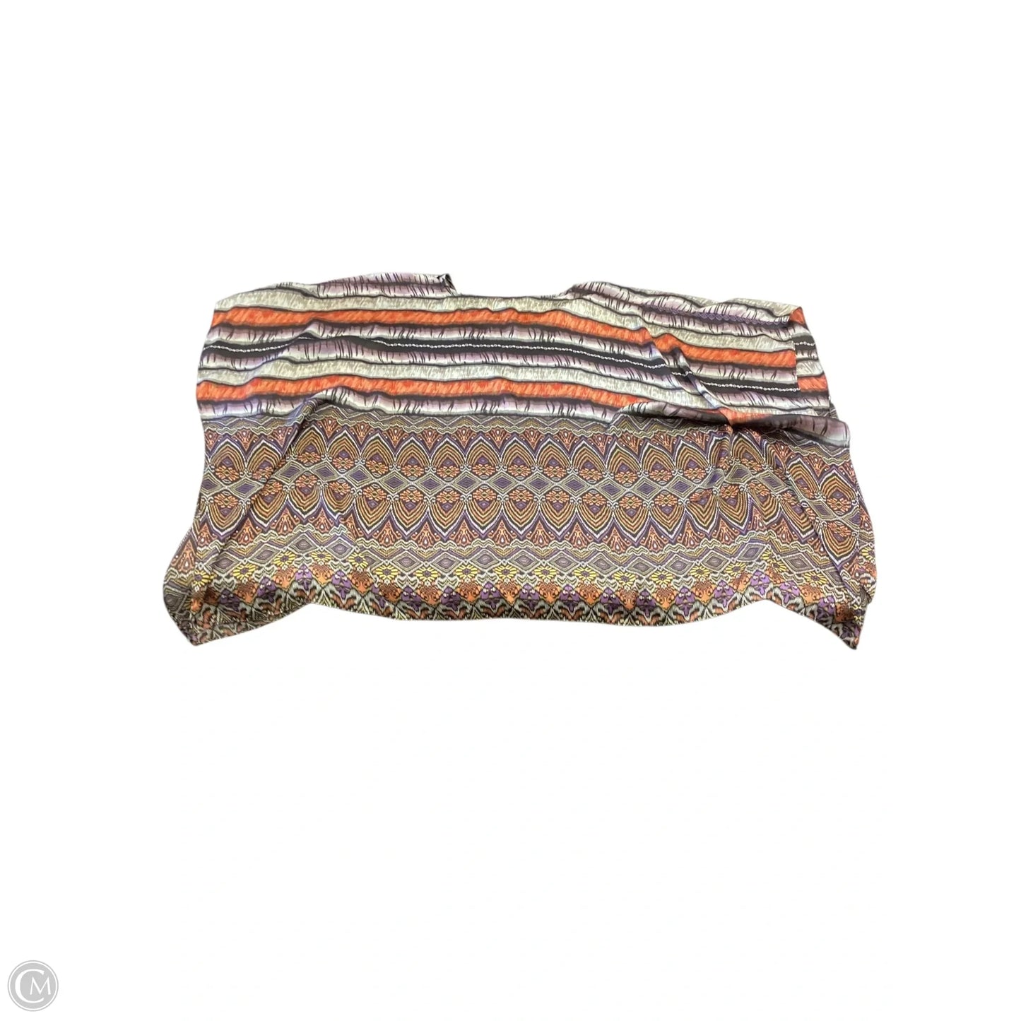 Poncho By Chicos In Multi-colored, Size: S