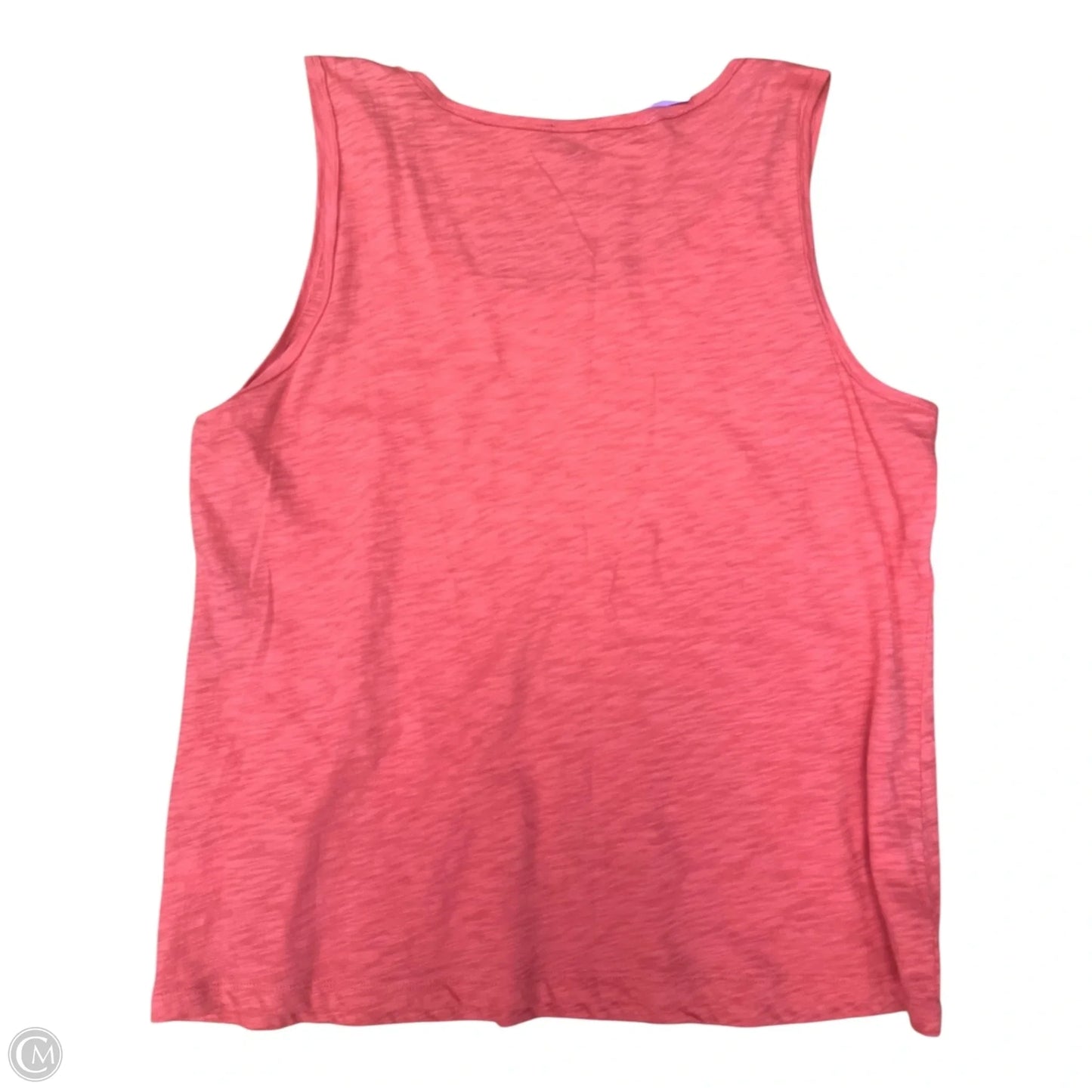 Top Sleeveless By Talbots In Orange, Size: Petite Xl