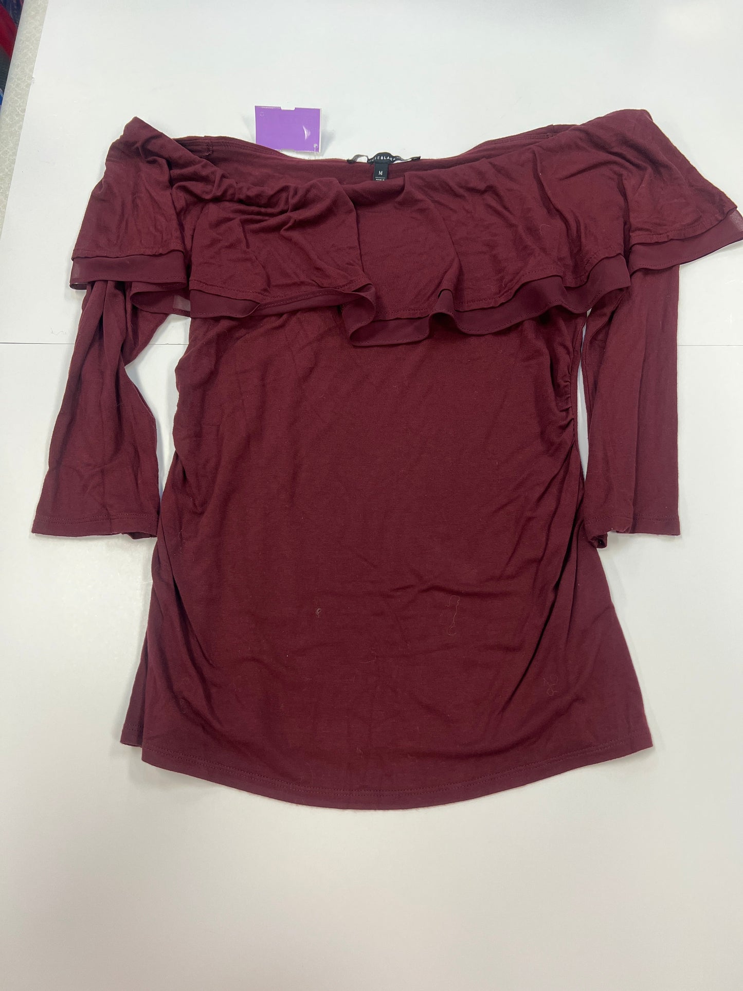 Top 3/4 Sleeve By White House Black Market Size: M