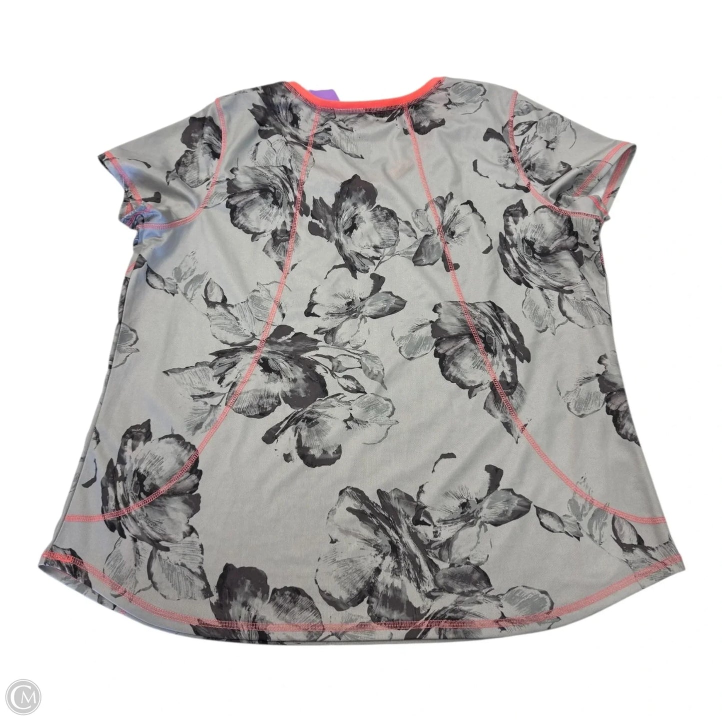 Athletic Top Short Sleeve By St Johns Bay In Grey, Size: Xxl