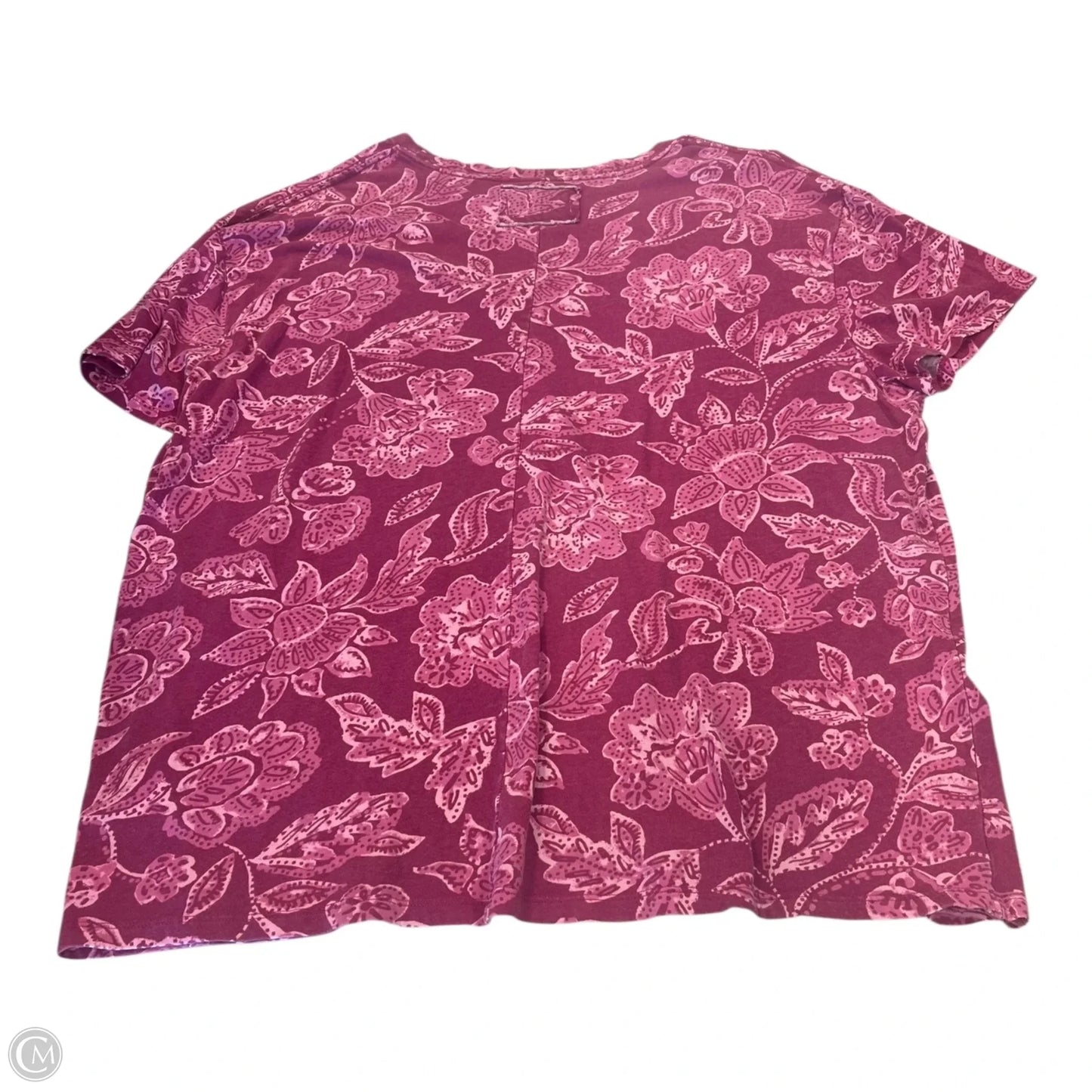 Top Short Sleeve Basic By Free People In Pink, Size: S
