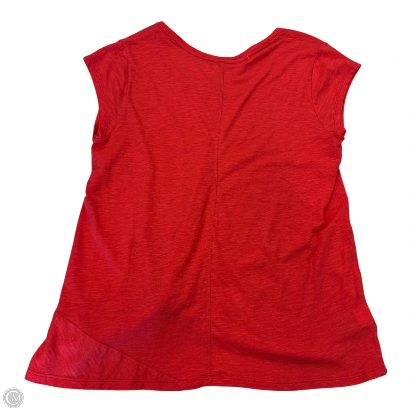 Top Short Sleeve Basic By Gap In Red, Size: L