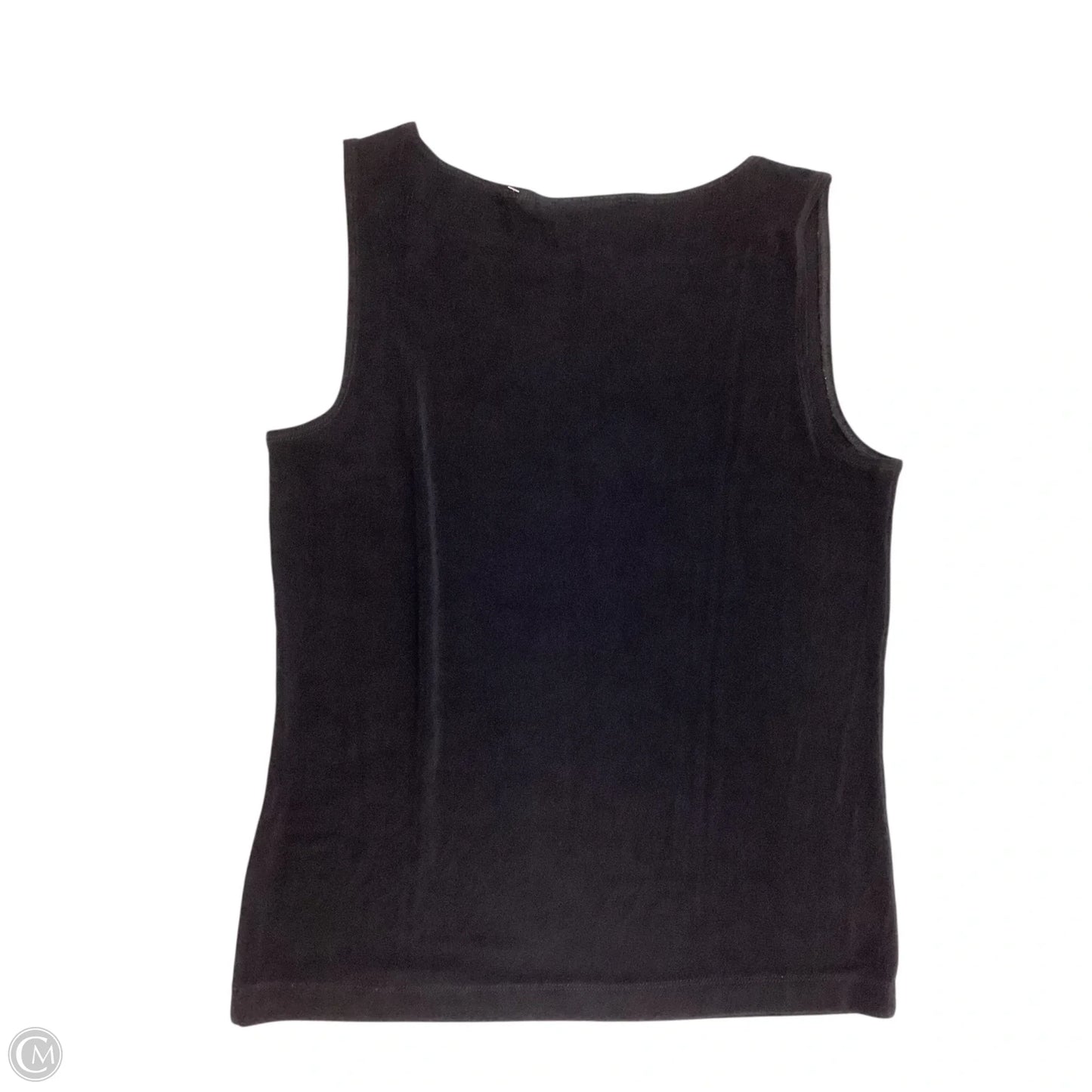 Top Sleeveless By Chicos In Black, Size: 2