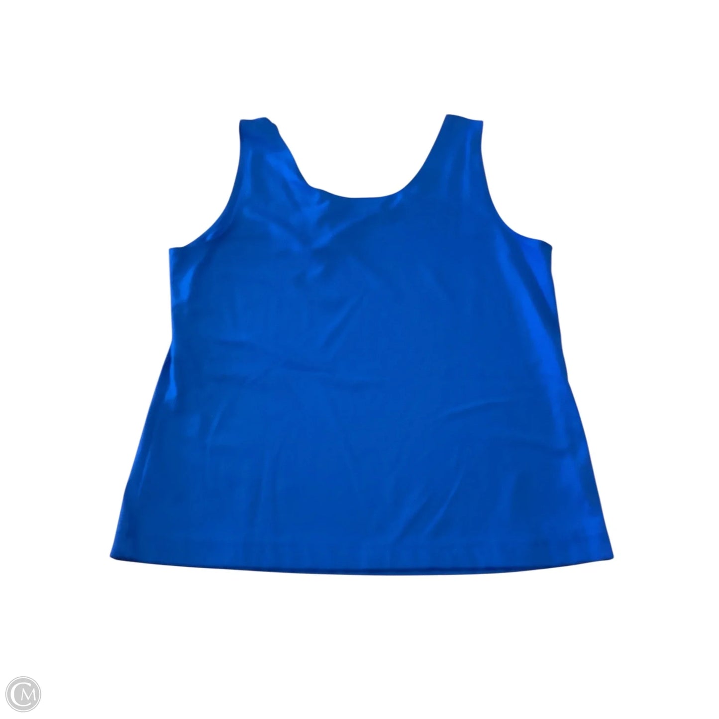 Top Sleeveless By Chicos In Blue, Size: M