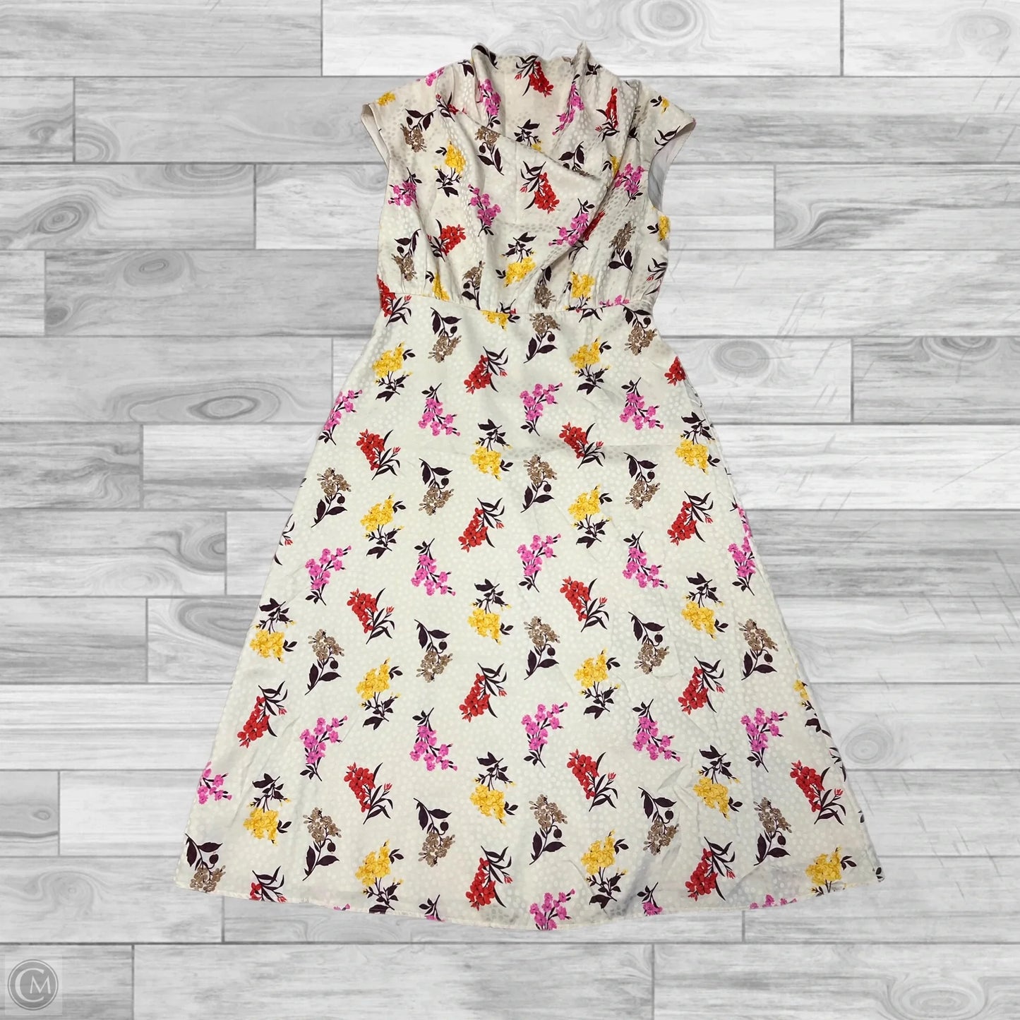Dress Casual Maxi By Ann Taylor In Floral Print, Size: S